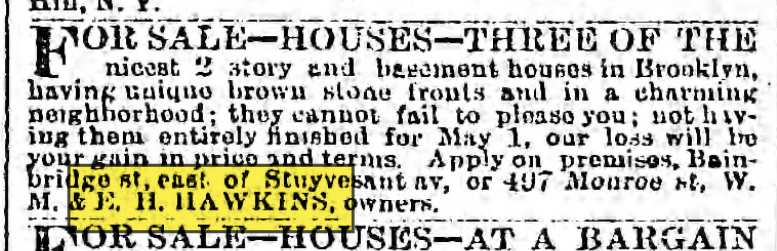 156 Bainbridge Street Brooklyn, NY 11233 - Photo 13 of 14 a black and white photo of a garden
