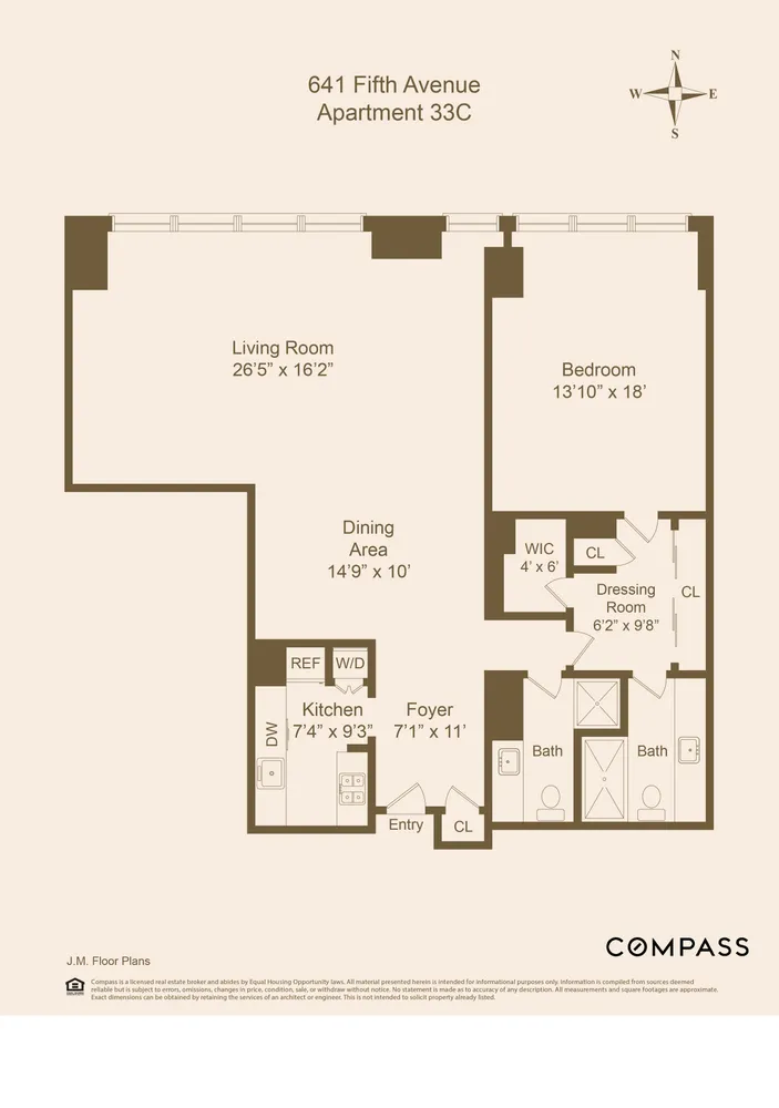 $34,000,000 | 641 5th Avenue, Unit 49CDE | Midtown East