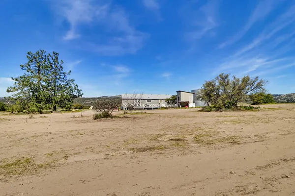 a view of lake with mountain