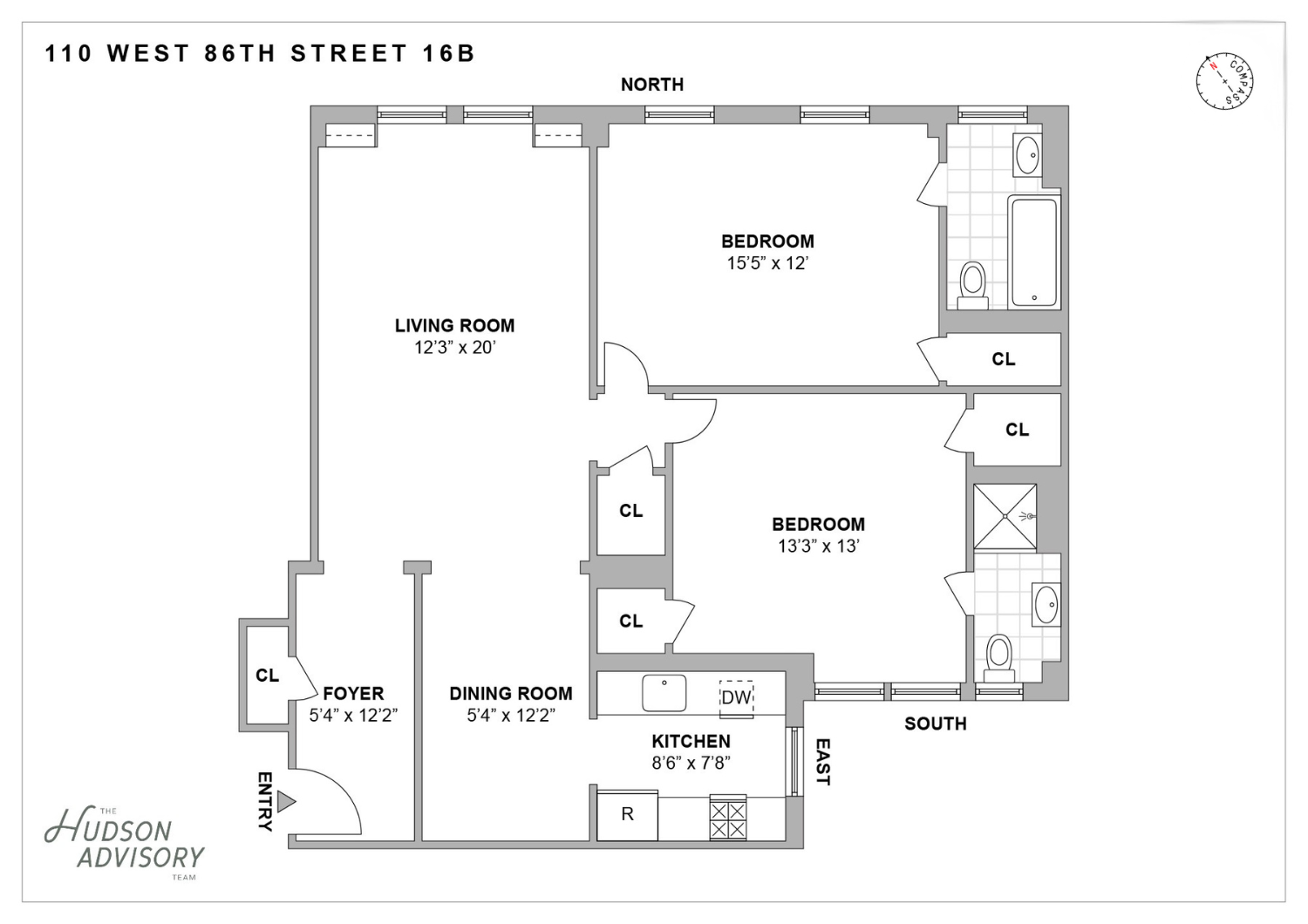 110 West 86th Street Upper West Side New York NY 10024