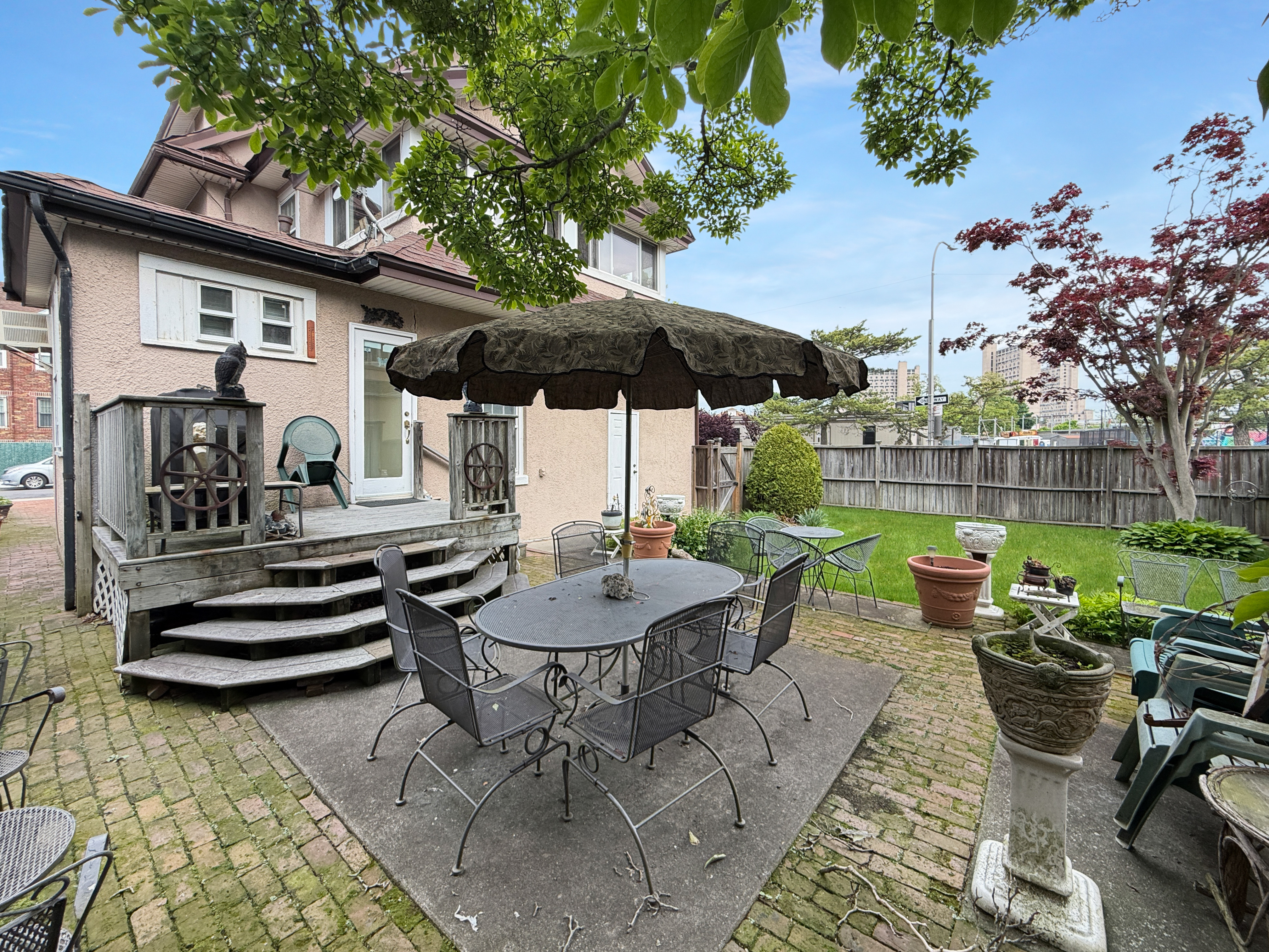 3829 Beach 38th Street Brooklyn, NY 11224 - Photo 11 of 31 a view of backyard of house with seating space