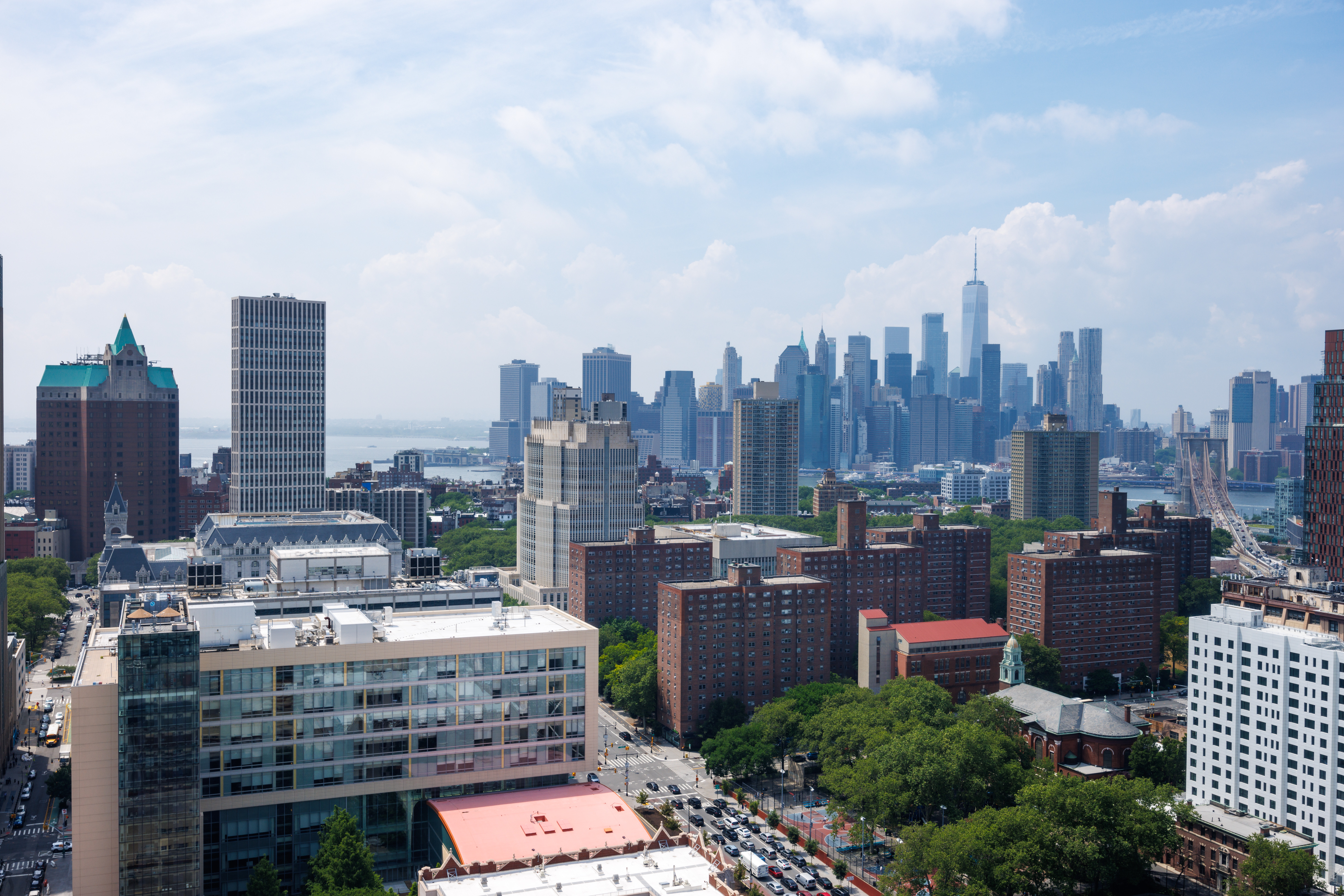 306 Gold Street, Unit 33E Brooklyn, NY 11201 - Photo 2 of 8 a view of a city with tall buildings