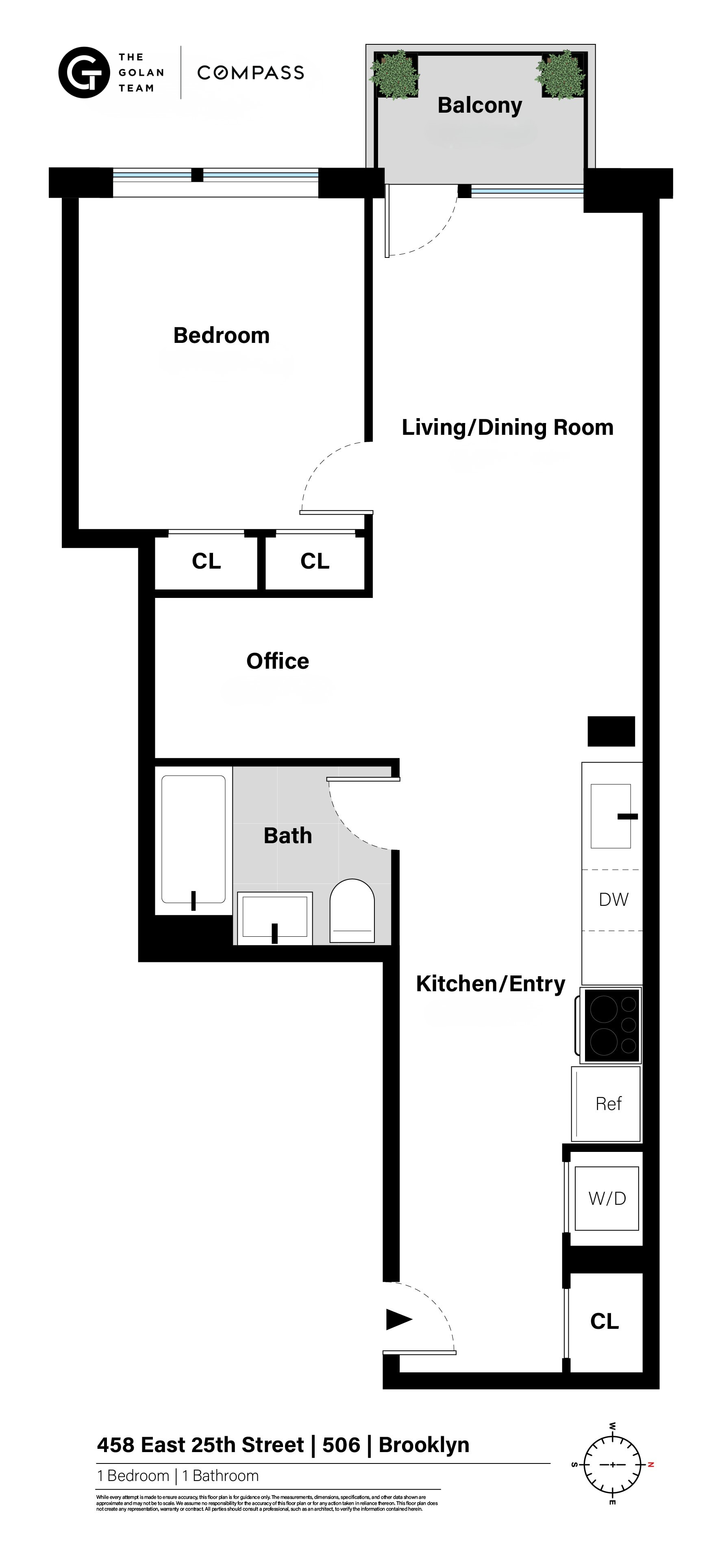 458 East 25th Street, Unit 506 Brooklyn, NY 11226 - Photo 8 of 8