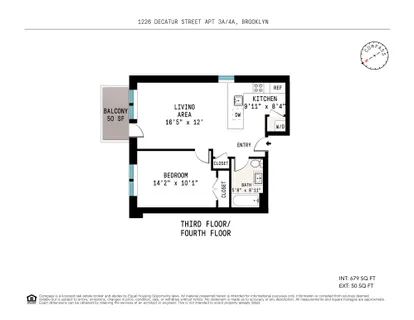 $625,000 | 1226 Decatur Street, Unit 4A | Bushwick