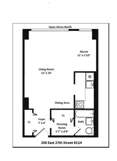 a picture of a floor plan