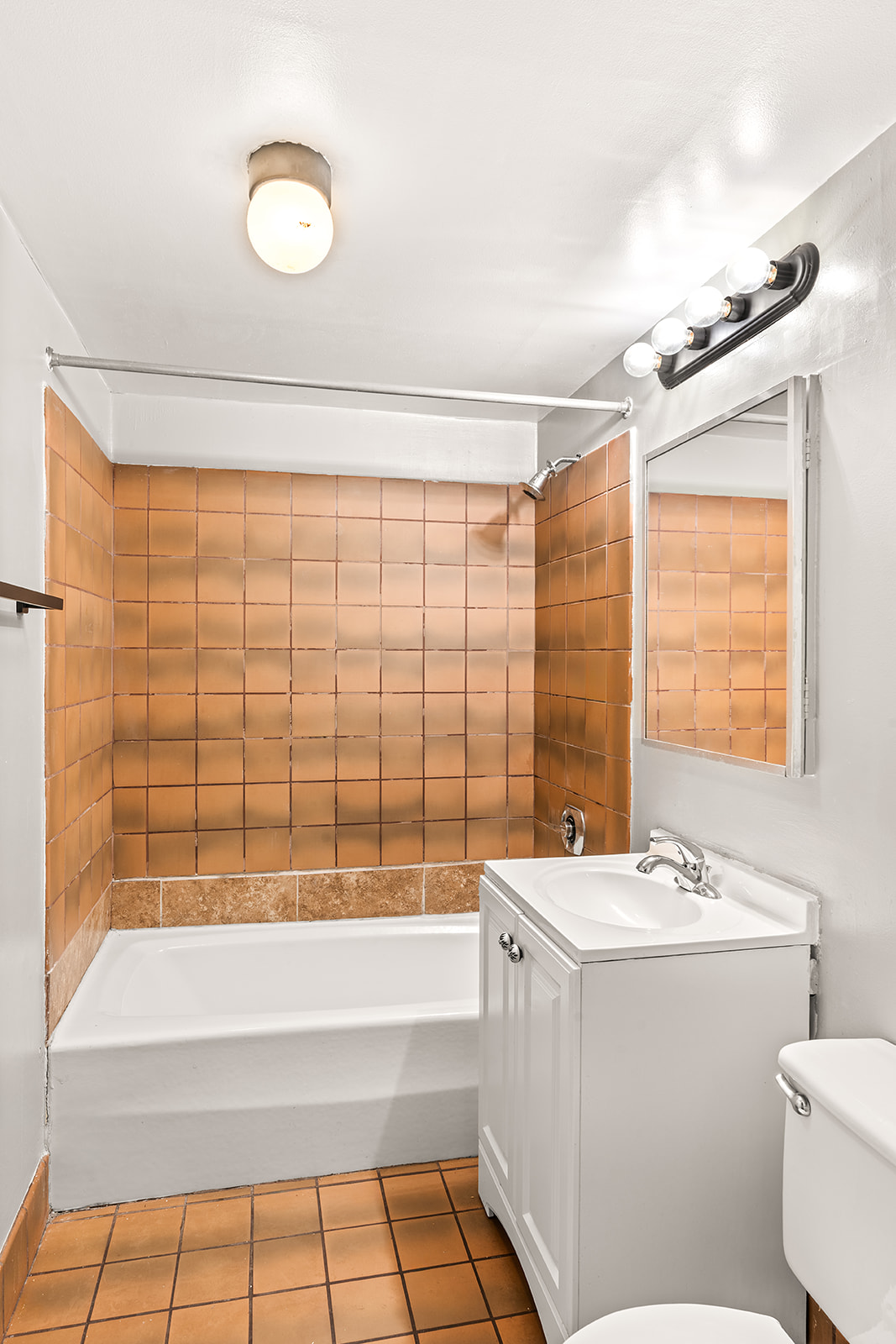 52 South Portland Avenue, Unit 1 Brooklyn, NY 11217 - Photo 4 of 7 a bathroom with a sink a bathtub and a shower