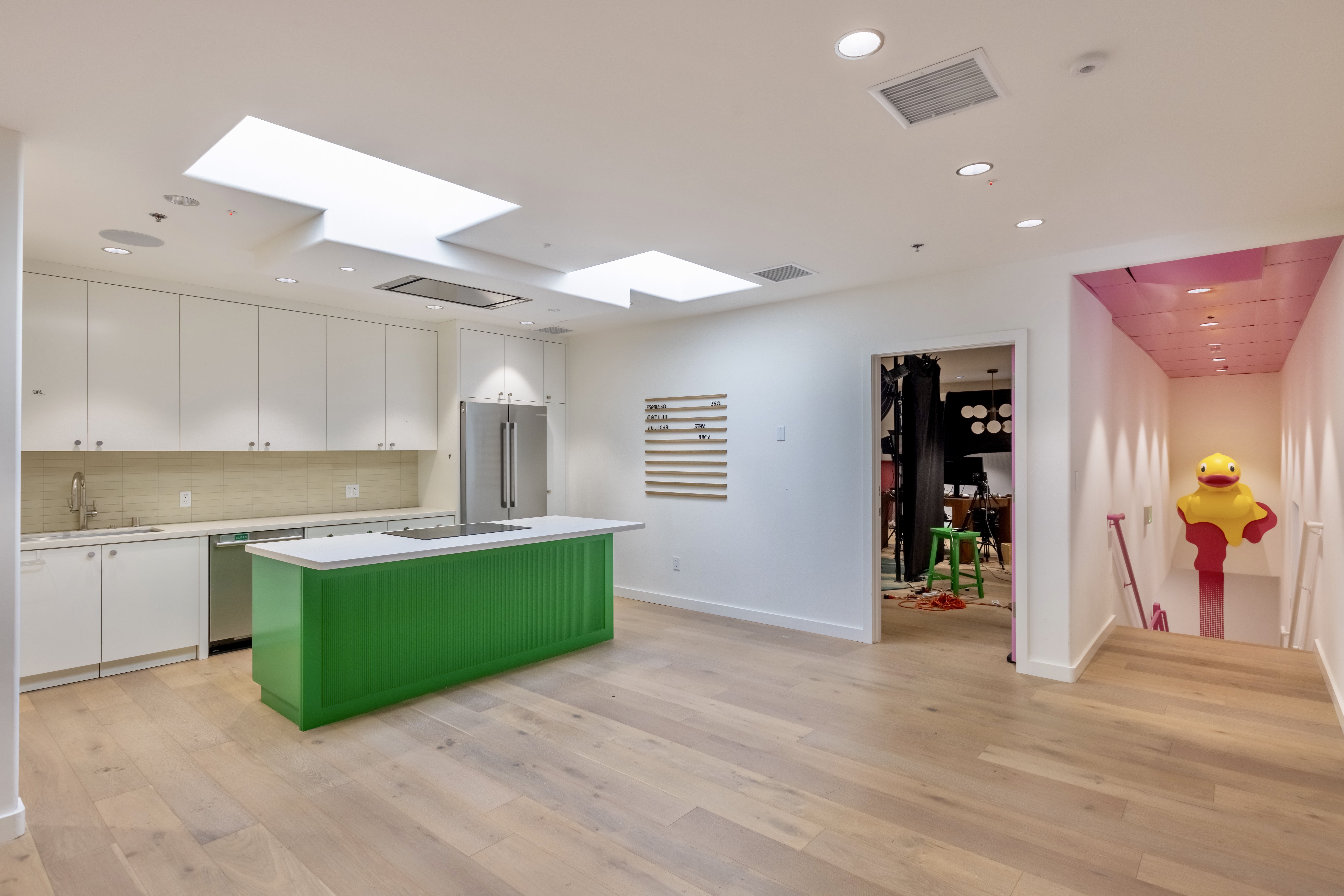 3058 North Lima Street Burbank, CA 91504 - Photo 28 of 41 a kitchen with a refrigerator and a sink