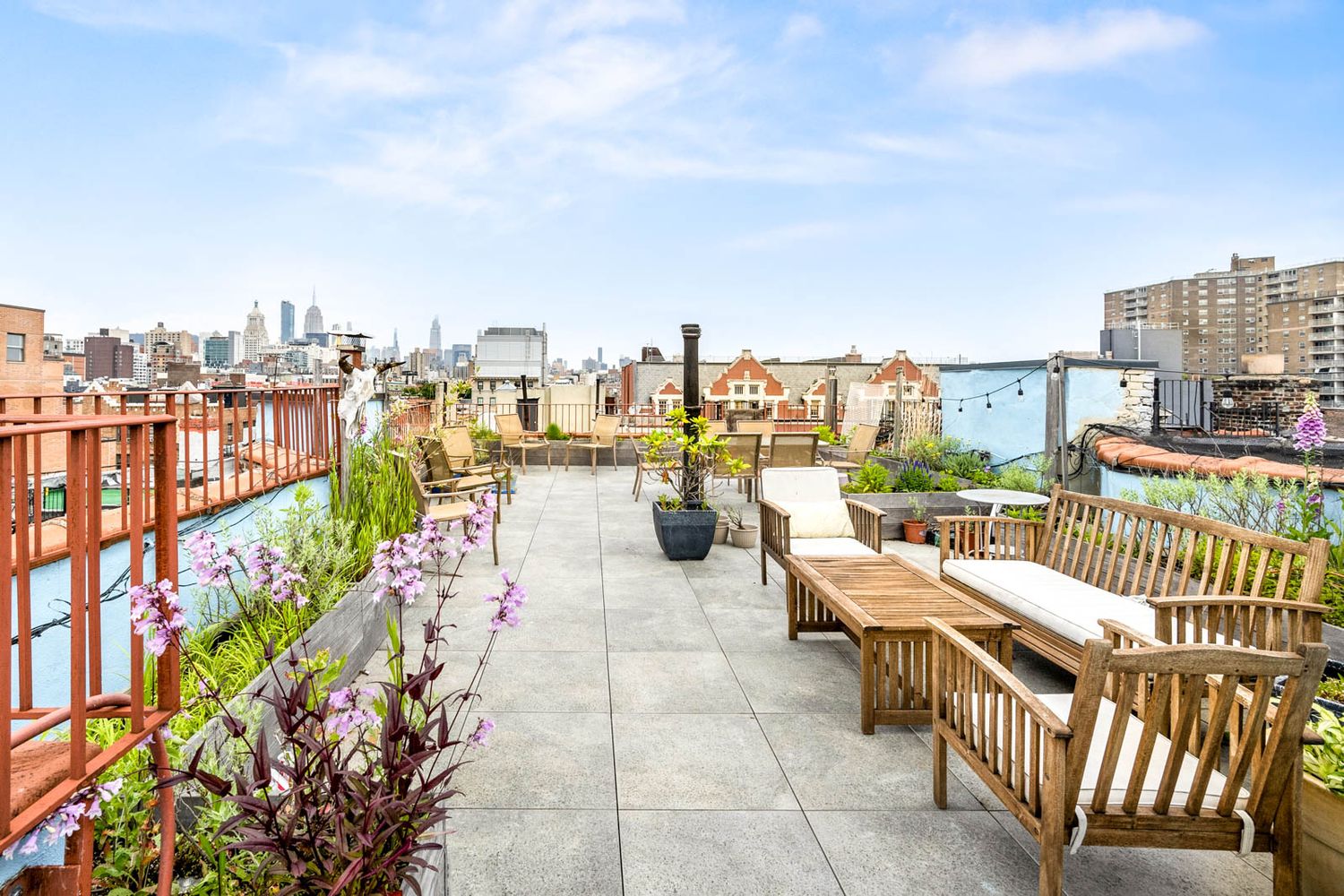 71 East 3rd Street, Unit 4 Manhattan, NY 10003 - Photo 16 of 18 a view of a balcony with city view