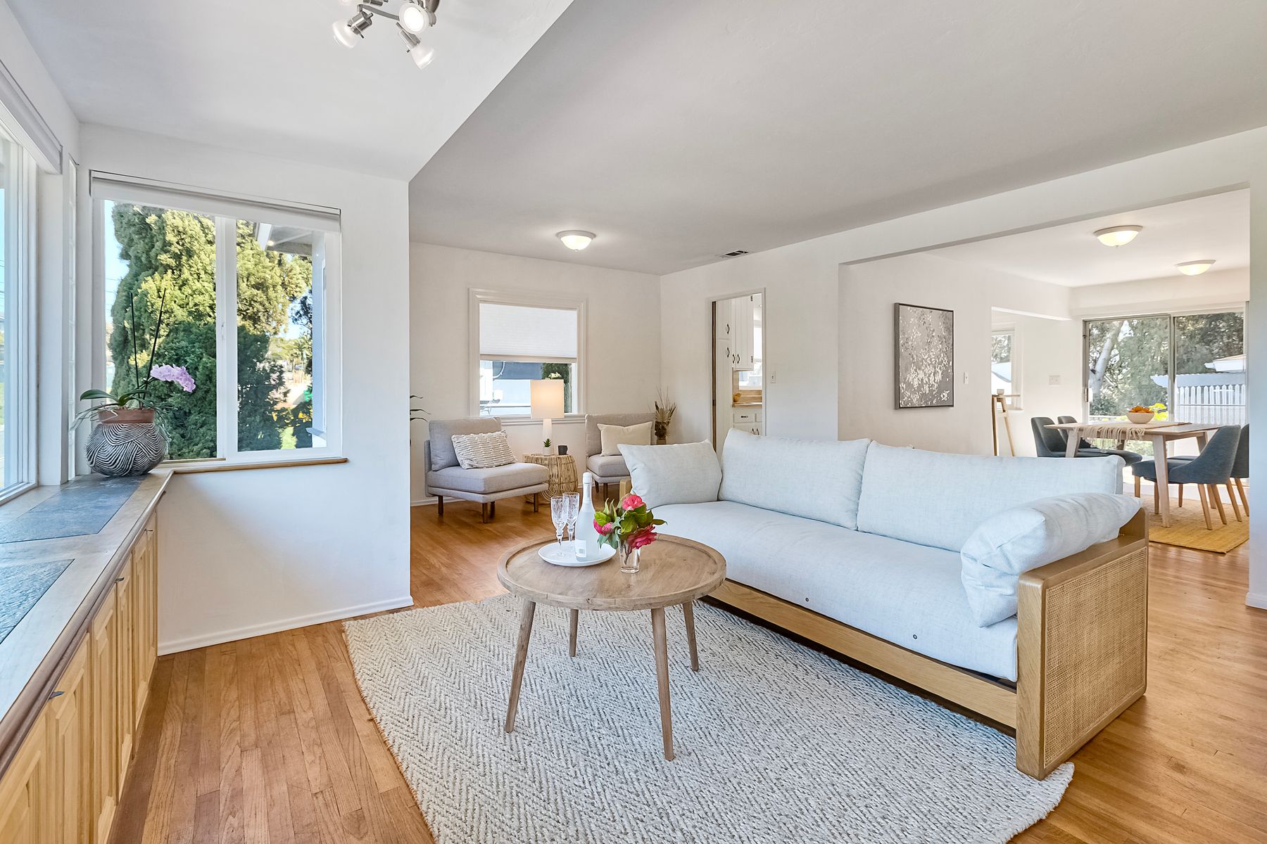 534 Hoover Street Oceanside, CA 92054 - Photo 5 of 31 a living room with furniture and a large window