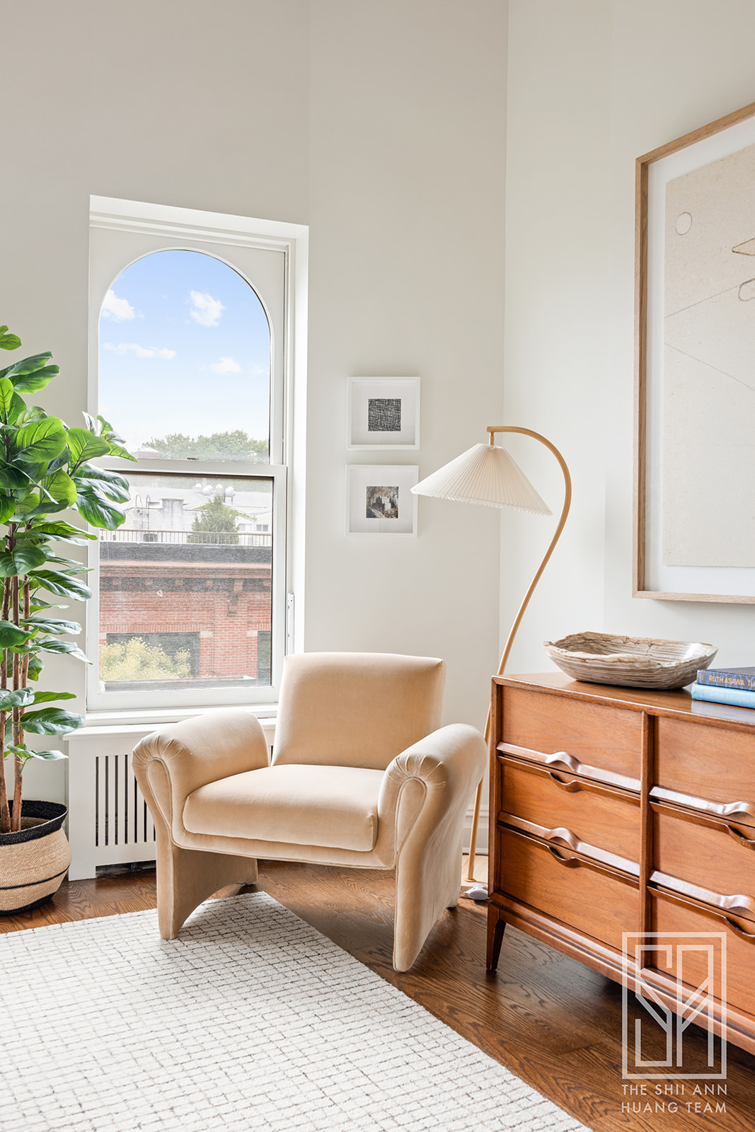 307 7th Street, Unit 4L Brooklyn, NY 11215 - Photo 13 of 15 a living room with furniture a flat screen tv and a window