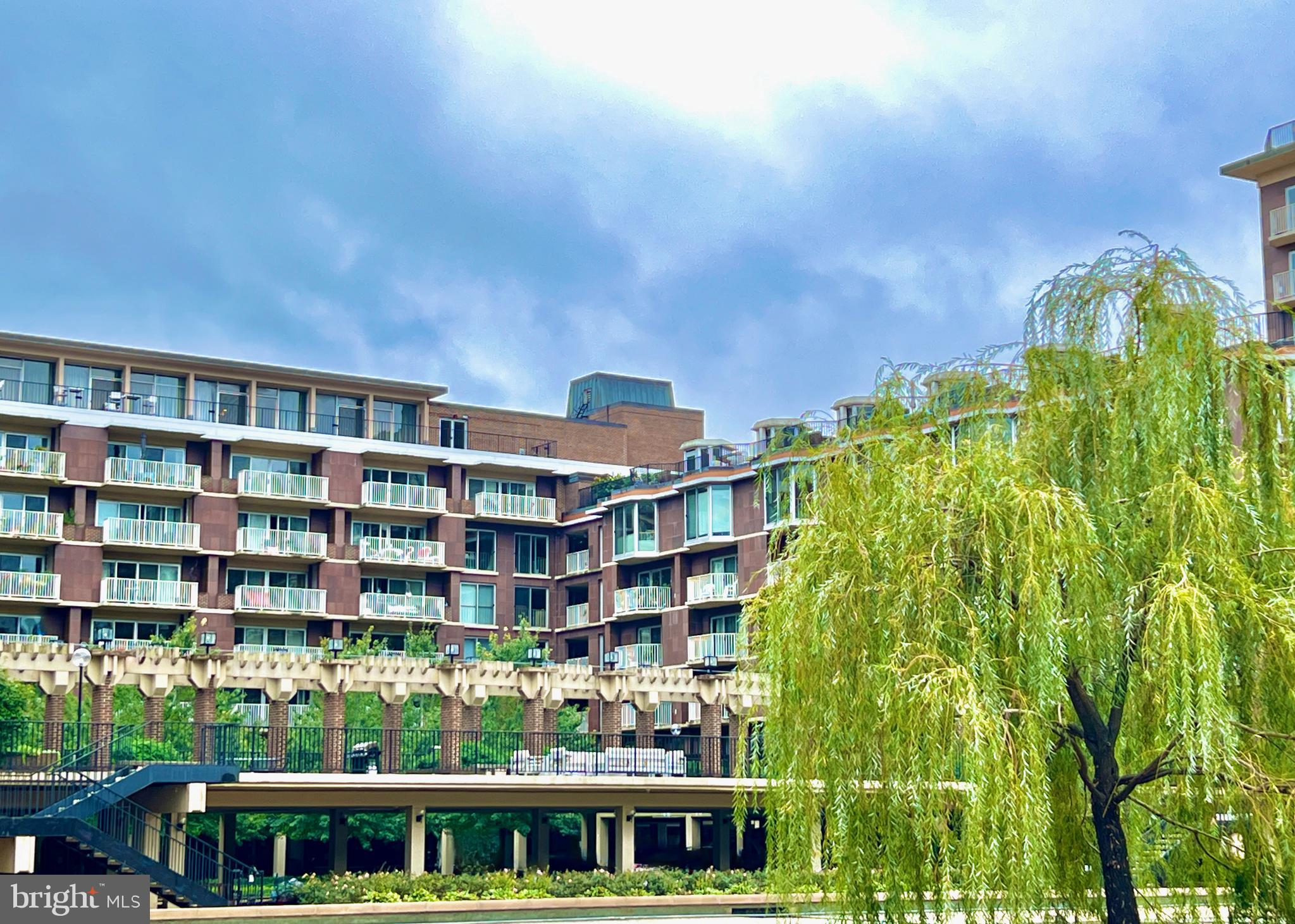 520 N Street Southwest, Unit S622 Washington, DC 20024 - Photo 24 of 25 a view of building with yard and staircase