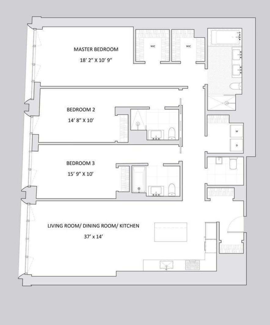 5 Franklin Place, Unit 6A Manhattan, NY 10013 - Photo 11 of 11