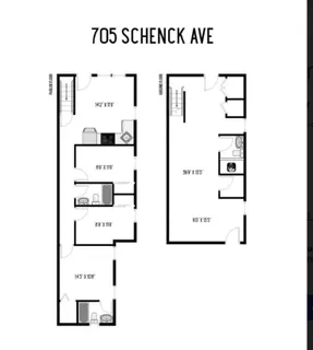 a picture of a cabinet with a white wall and a picture of it