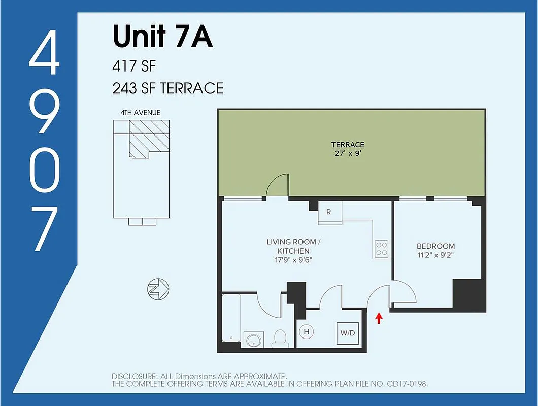 4907 4th Avenue, Unit 7A Brooklyn, NY 11220 - Photo 13 of 13 a picture of a park