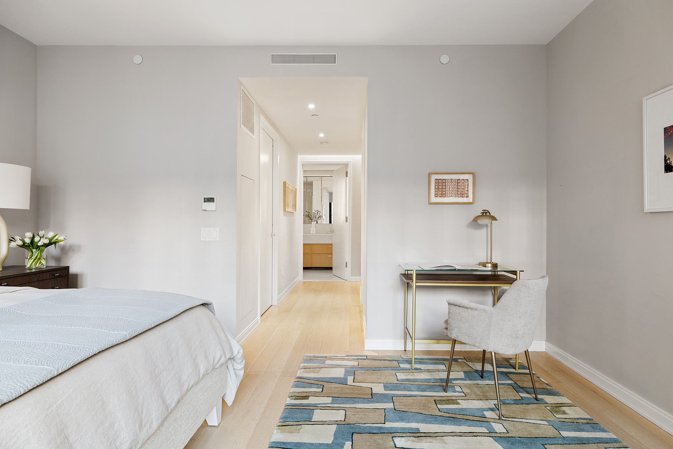 221 West 77th Street, Unit 4E Manhattan, NY 10024 - Photo 10 of 20 a living room with furniture and a table