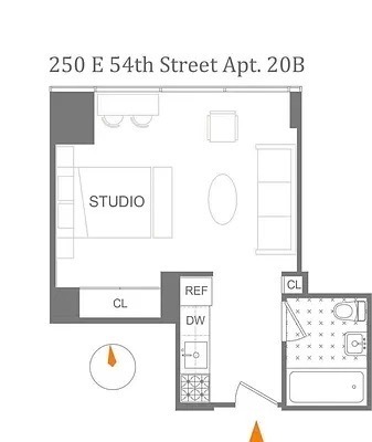 250 East 54th Street, Unit 20B Manhattan, NY 10022 - Photo 7 of 7