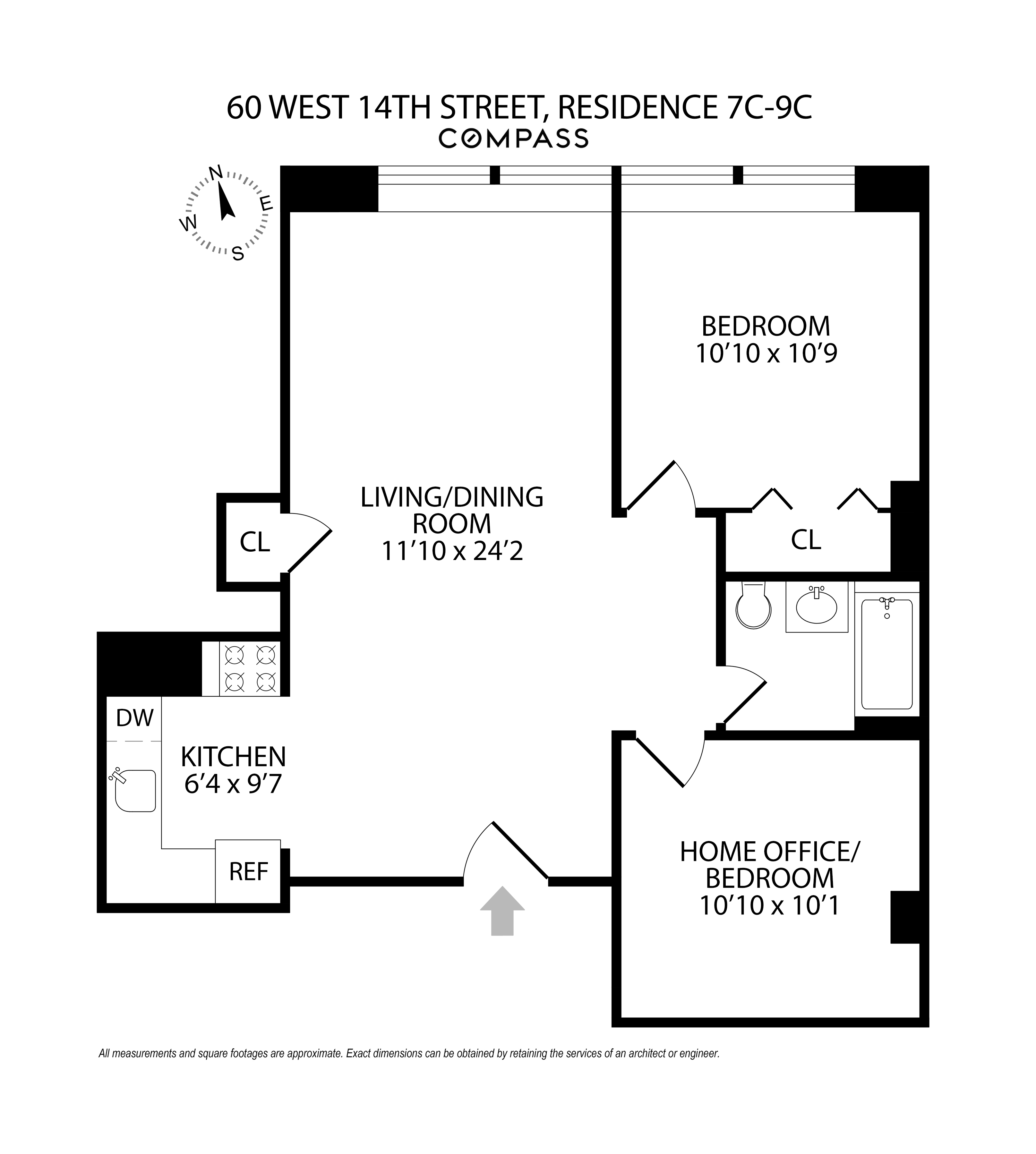 60 West 14th Street, Unit 7C Manhattan, NY 10011 - Photo 10 of 10