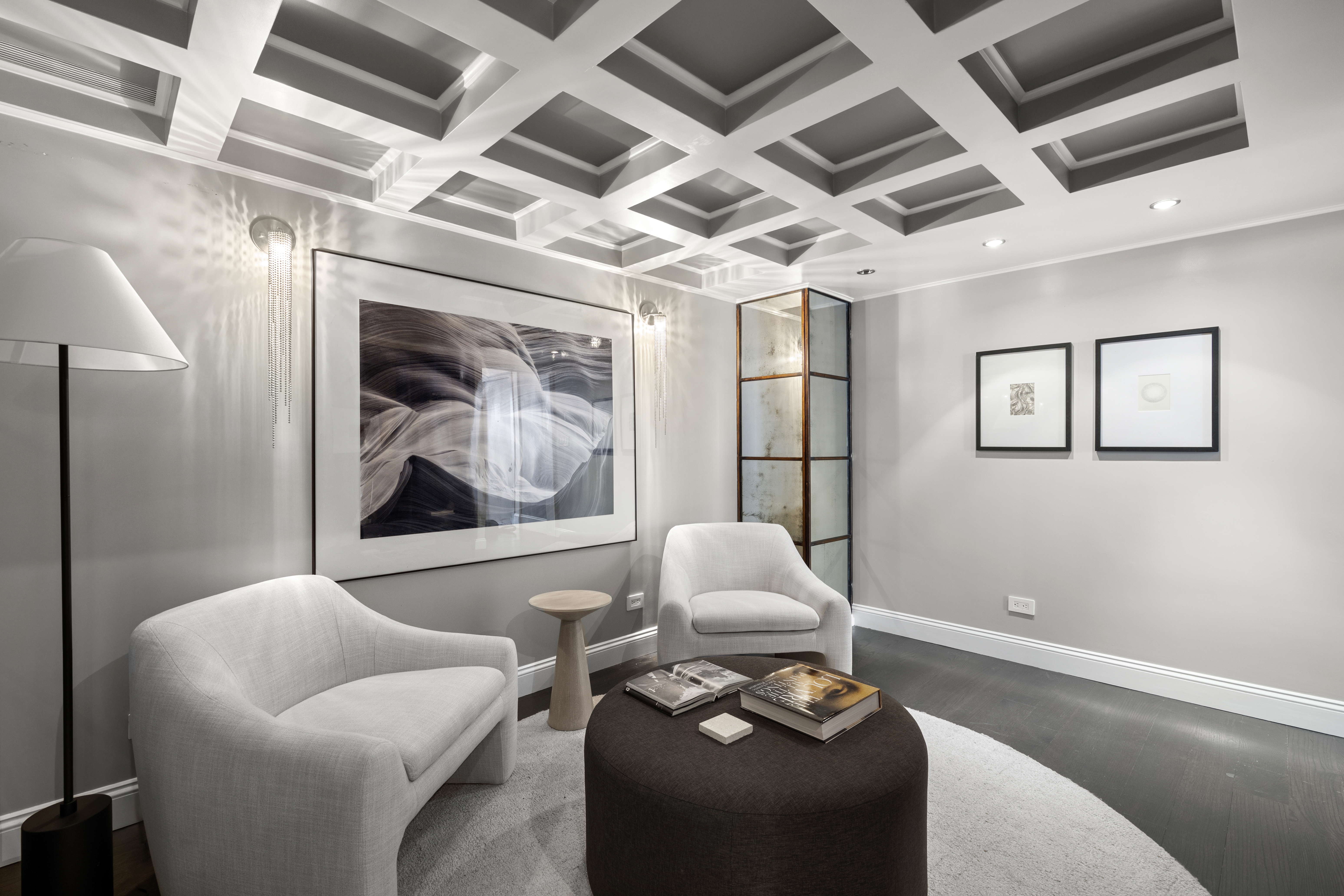 253 West 73rd Street, Unit 6B-C Manhattan, NY 10023 - Photo 6 of 21 a living room with furniture and a potted plant