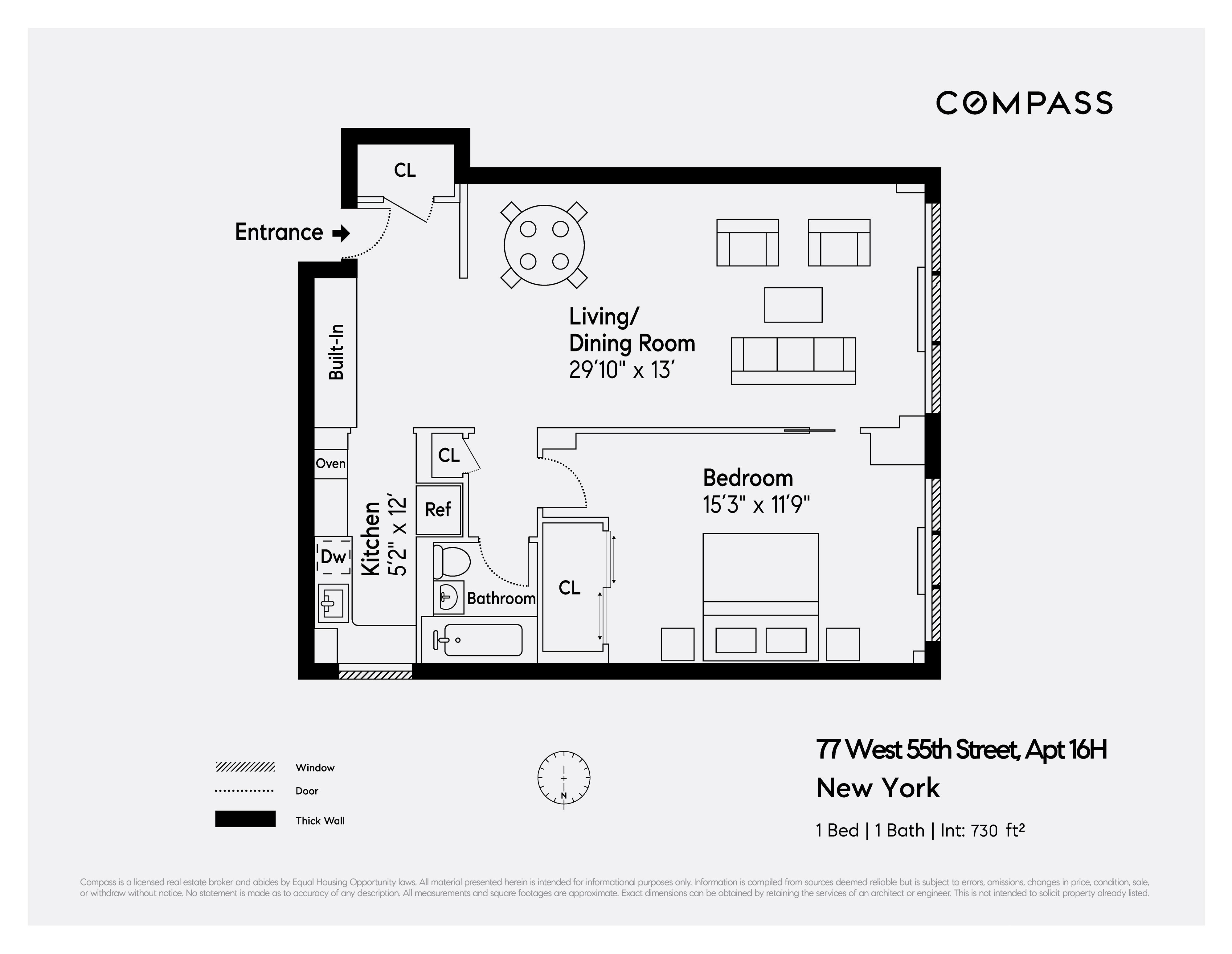 77 West 55th Street, Unit 16H Manhattan, NY 10019 - Photo 6 of 6