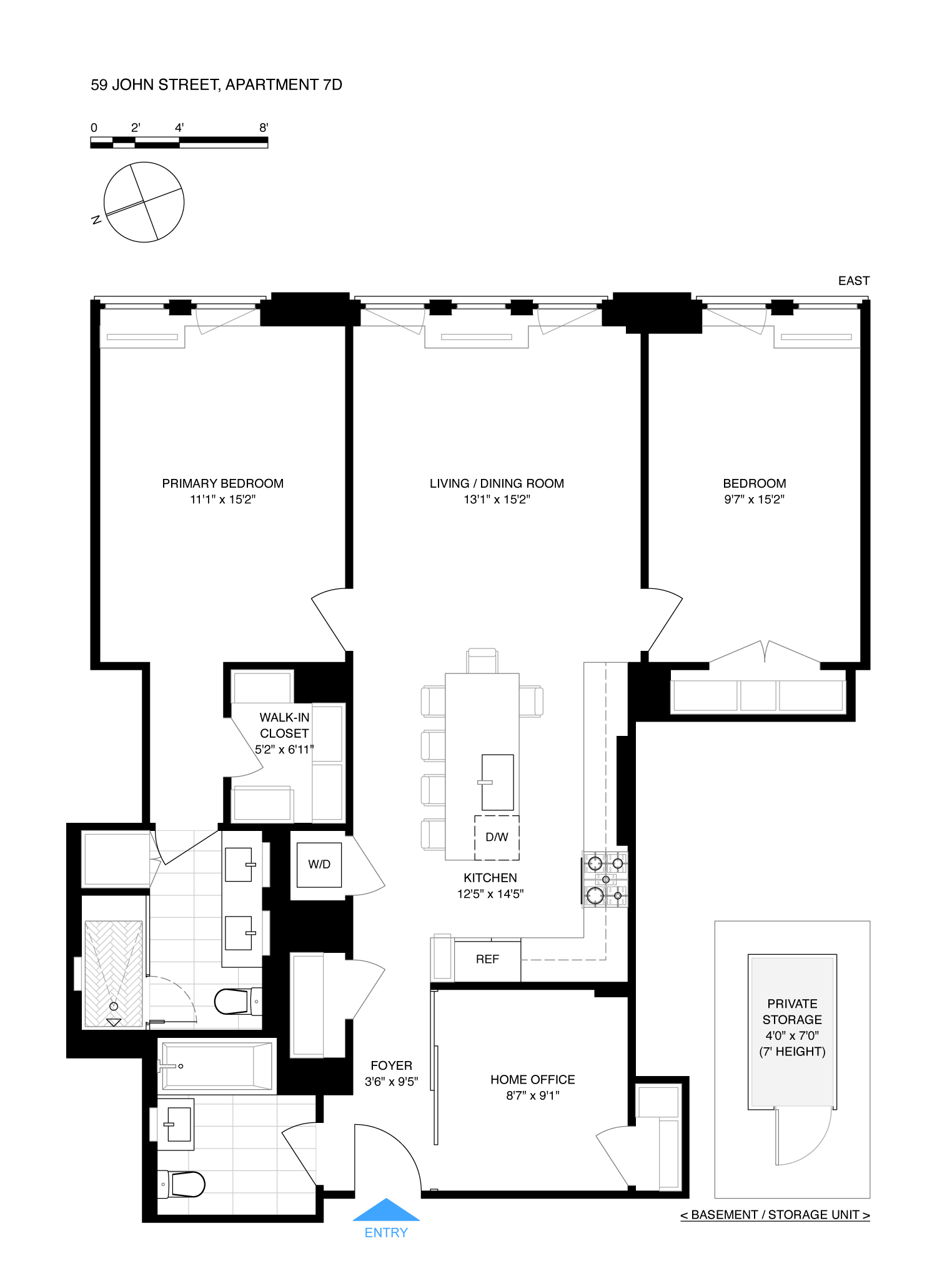 59 John Street, Unit 7D Manhattan, NY 10038 - Photo 10 of 10