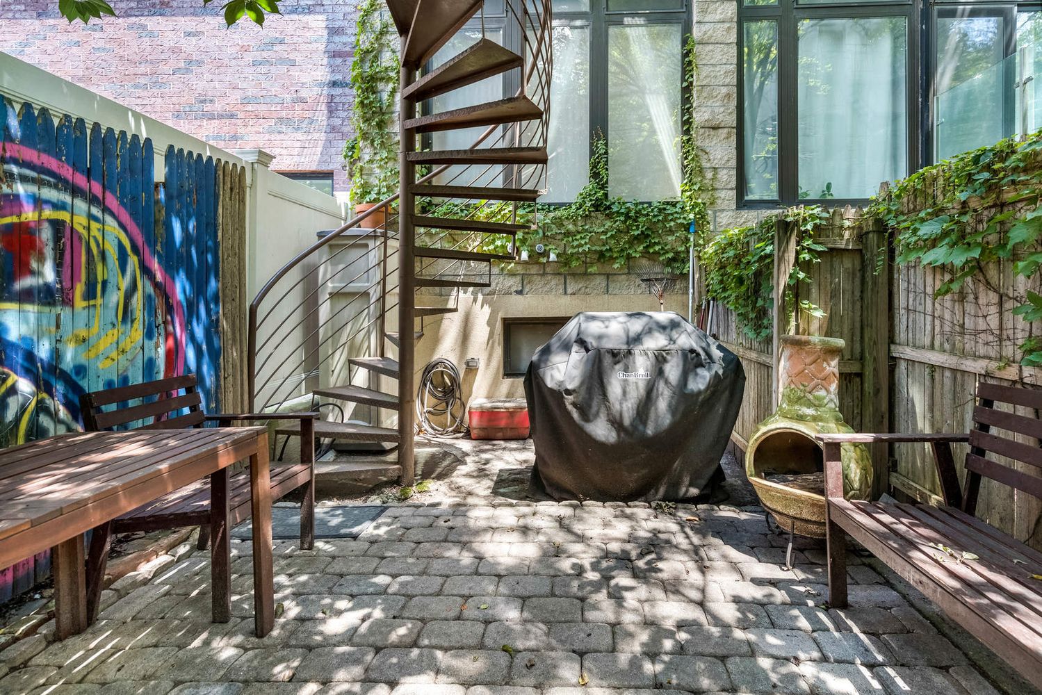 188 15th Street, Unit 201 Brooklyn, NY 11215 - Photo 11 of 13 a view of a chairs and table in the balcony