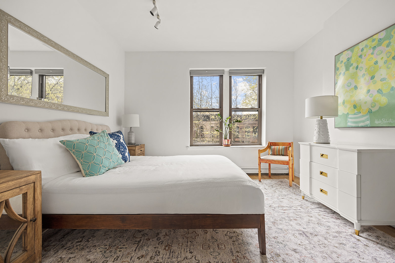 491 12th Street, Unit 2 Brooklyn, NY 11215 - Photo 5 of 21 a bedroom with a bed and wooden floor