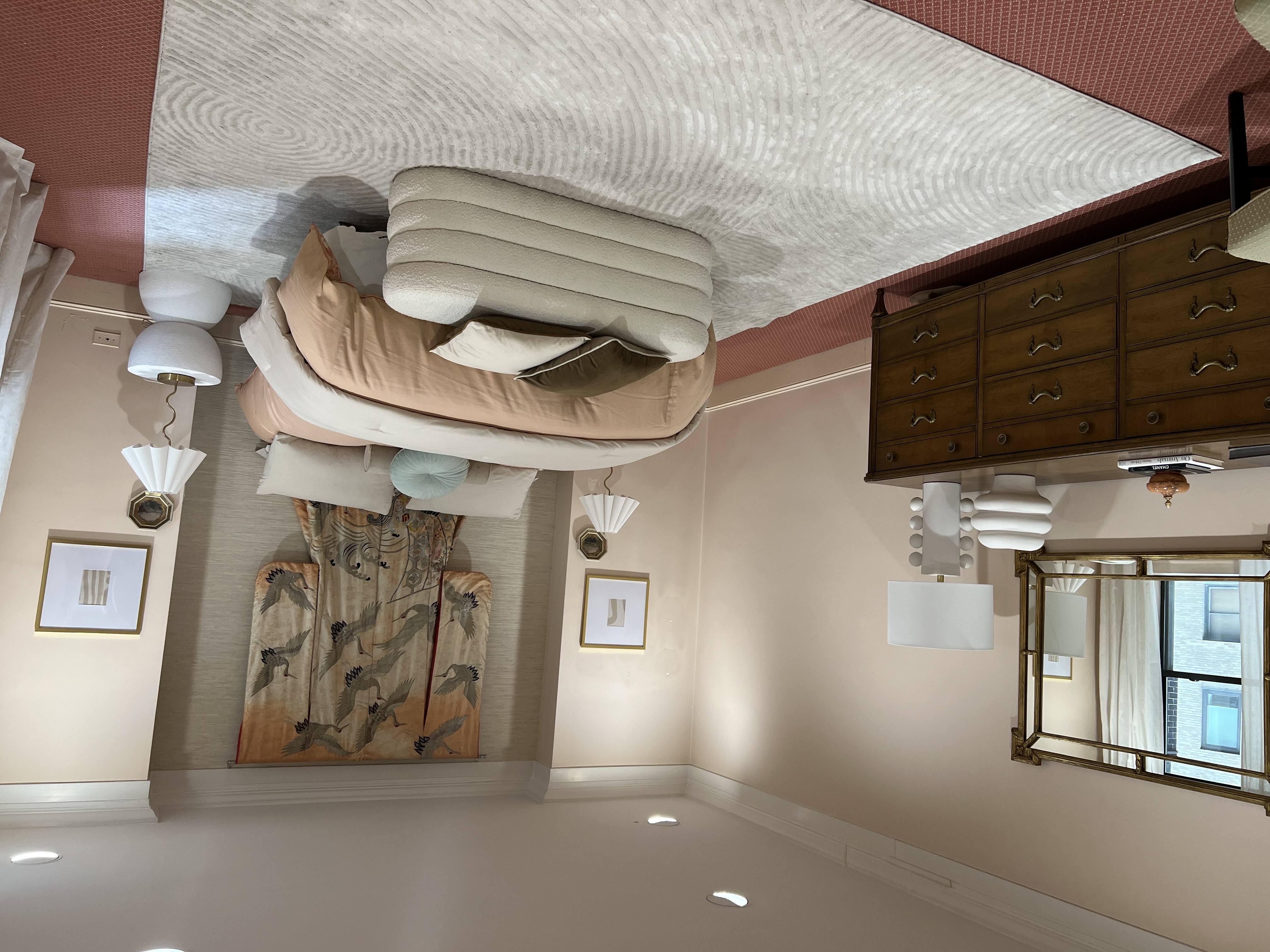 475 Park Avenue, Unit 11E Manhattan, NY 10022 - Photo 4 of 9 a spacious bedroom with a bed and wooden floor