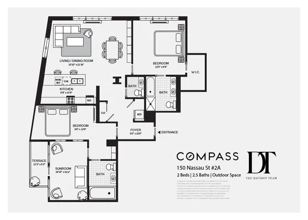 $2,199,000 | 150 Nassau Street, Unit 2A | Financial District
