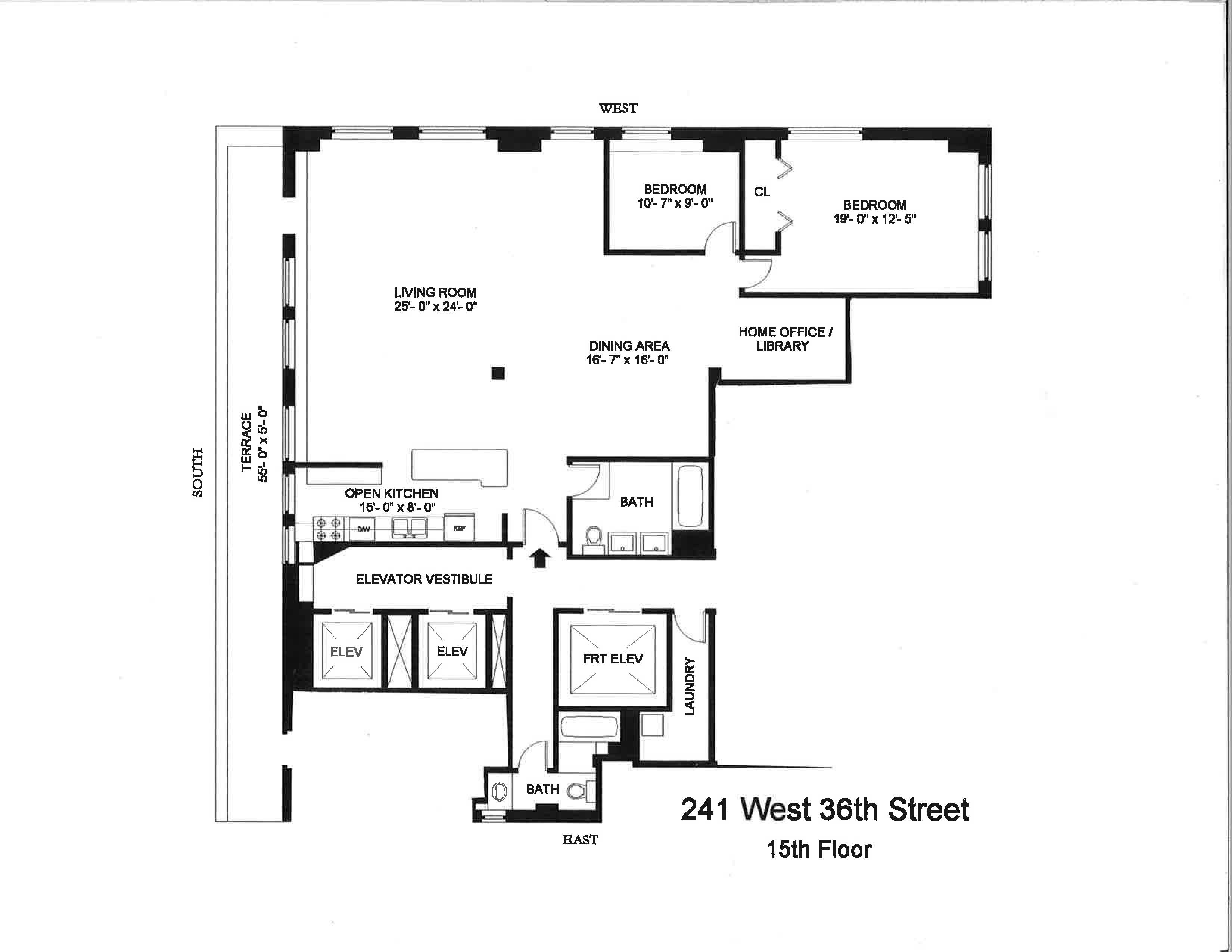 241 West 36th Street, Unit 15F Manhattan, NY 10018 - Photo 10 of 10