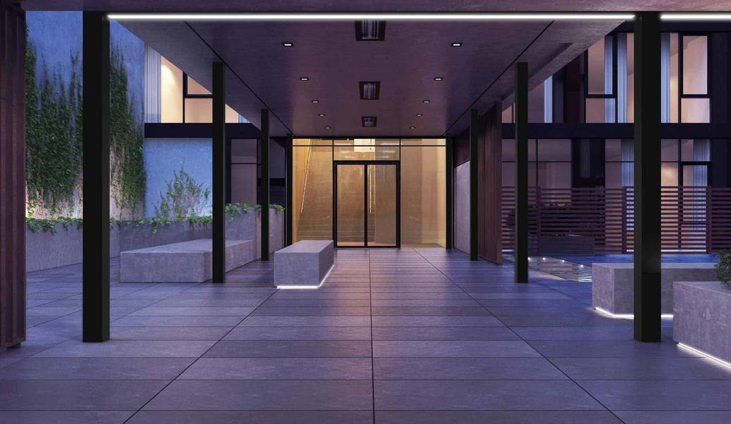 540 West 49th Street, Unit 306S Manhattan, NY 10019 - Photo 11 of 13 a view of an entryway of a house