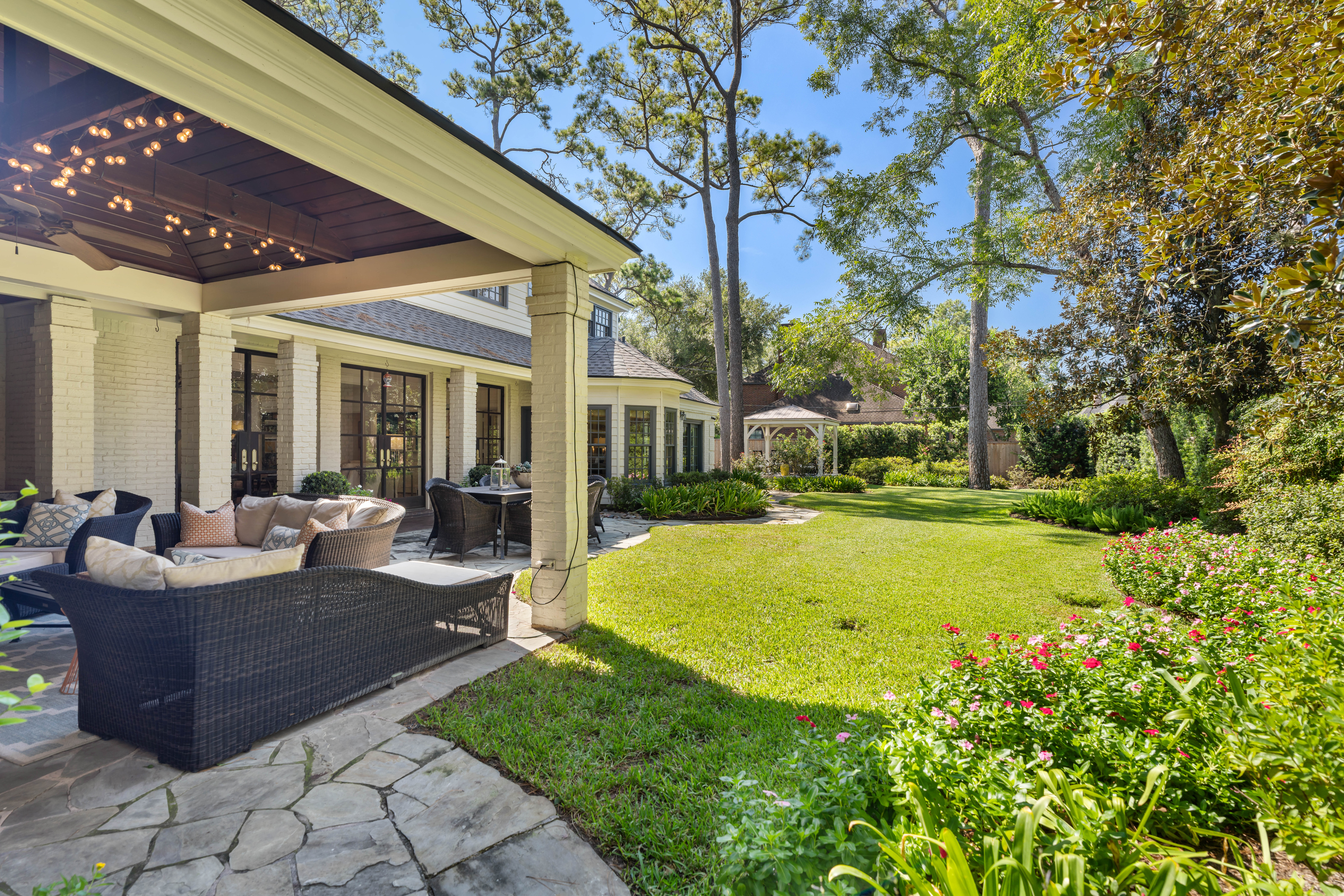 711 Pifer Road Houston, TX 77024 - Photo 45 of 53 a view of an house with backyard and patio
