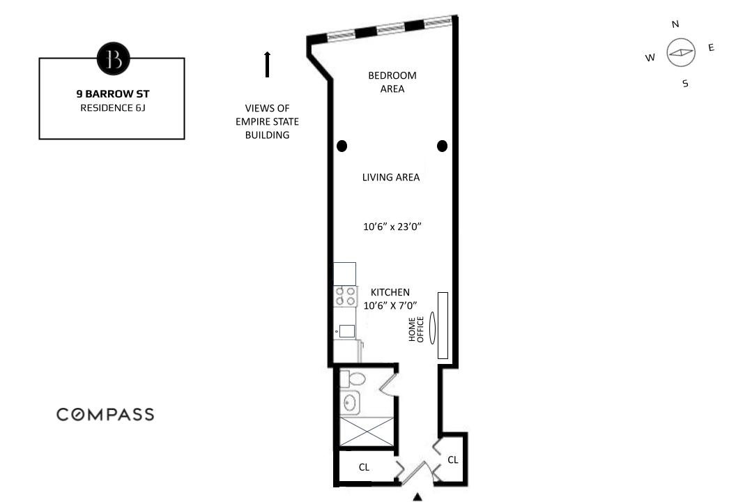 9 Barrow Street, Unit 6J Manhattan, NY 10014 - Photo 8 of 8