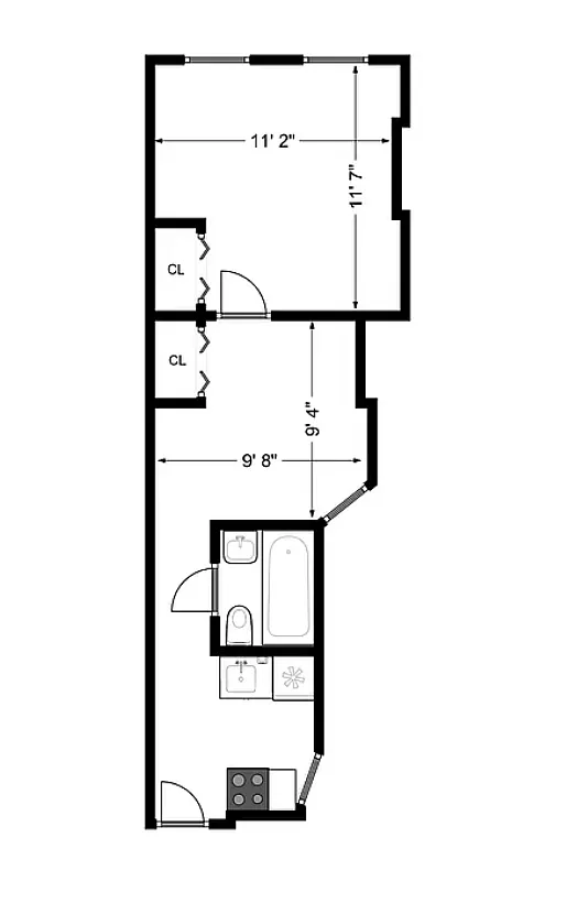 314 East 11th Street, Unit 3A Manhattan, NY 10003 - Photo 6 of 6 a picture of a bathroom with a window