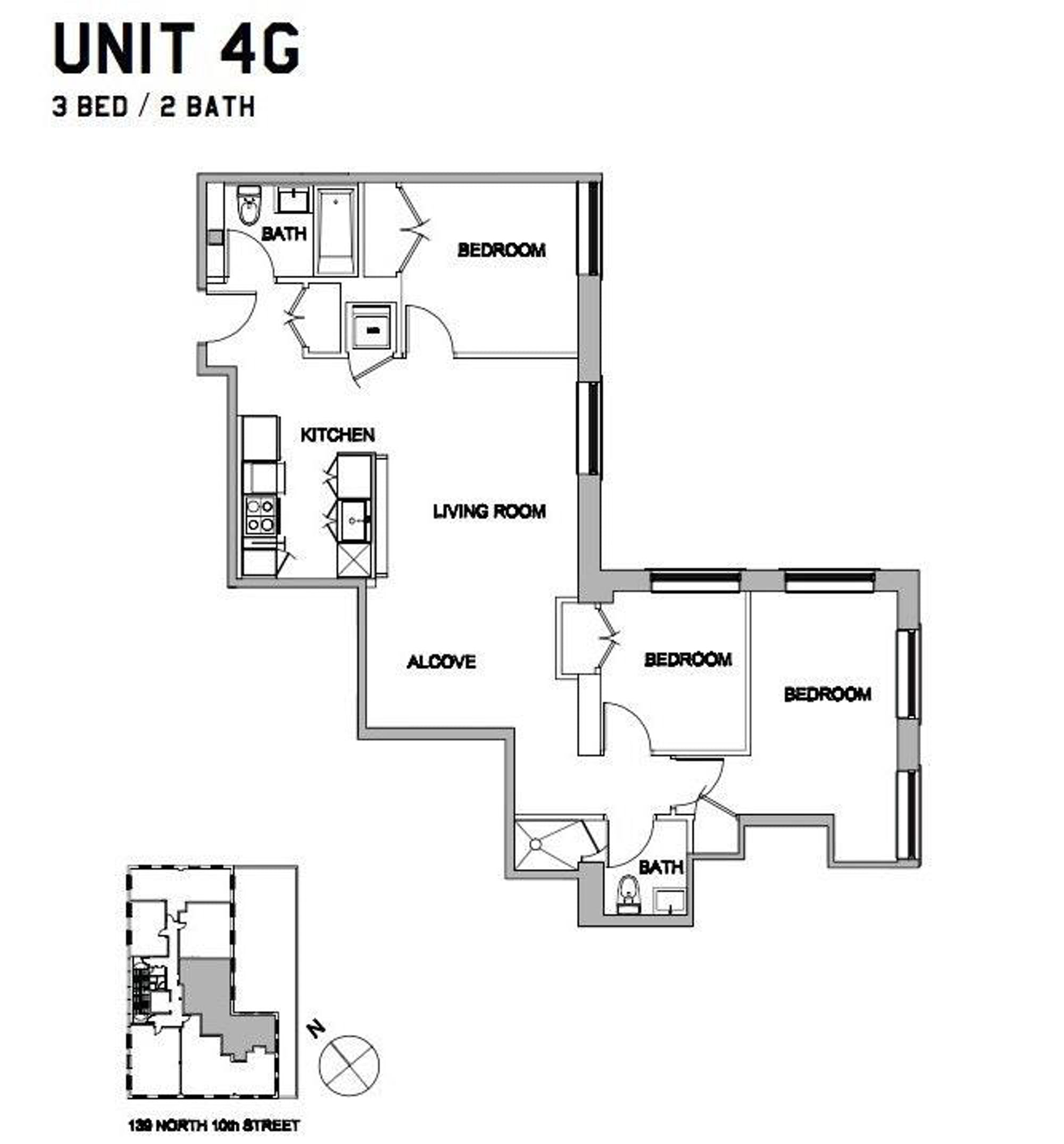 139 North 10th Street, Unit 4G Brooklyn, NY 11249 - Photo 10 of 10
