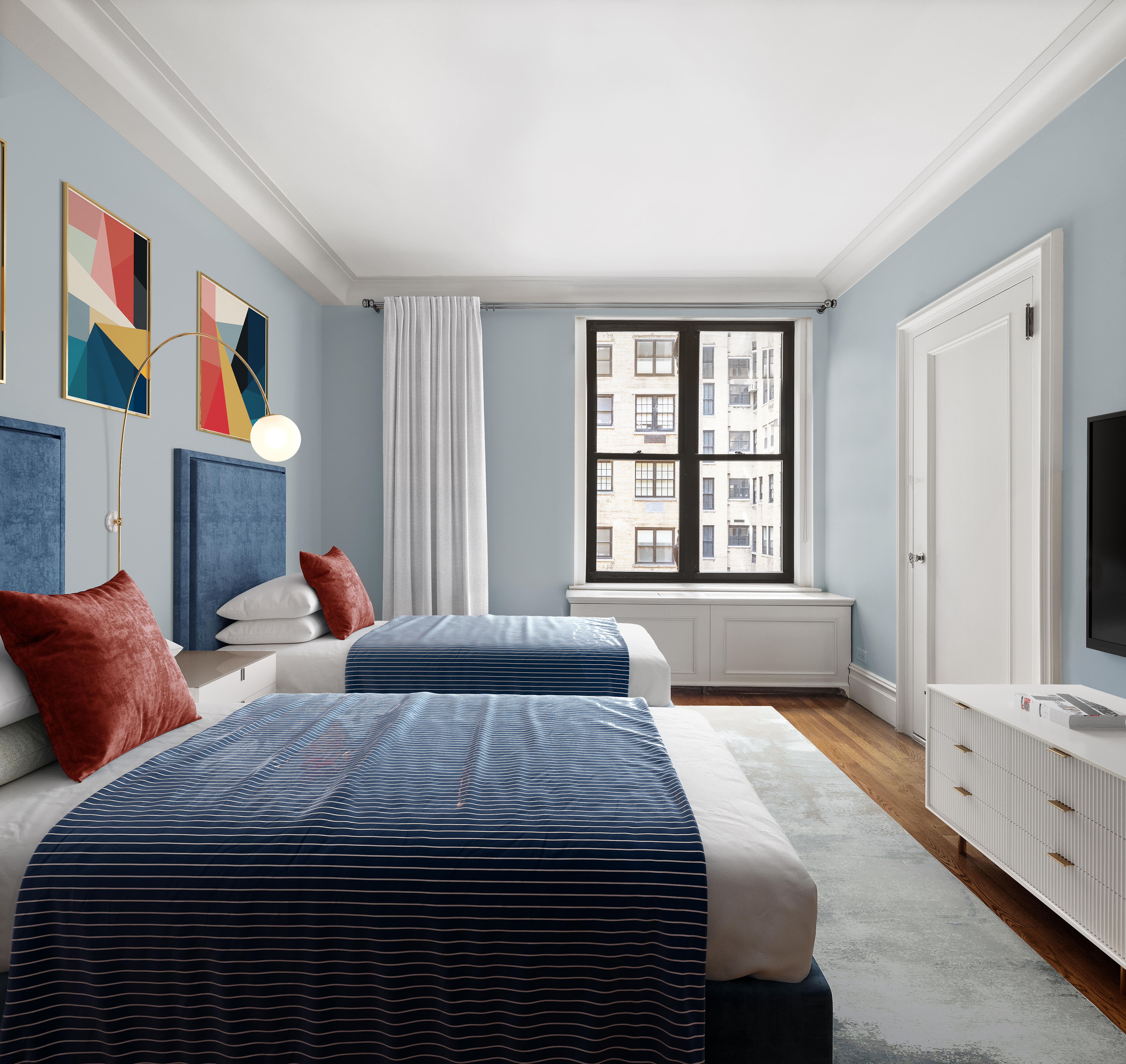 1160 Park Avenue, Unit 8C Manhattan, NY 10128 - Photo 11 of 18 a bedroom with bed and a window