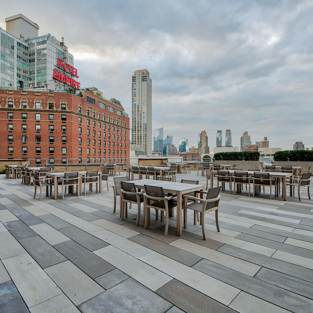 20 West 64th Street, Unit 20K Manhattan, NY 10023 - Photo 16 of 17 a outdoor view with a sitting space and furniture
