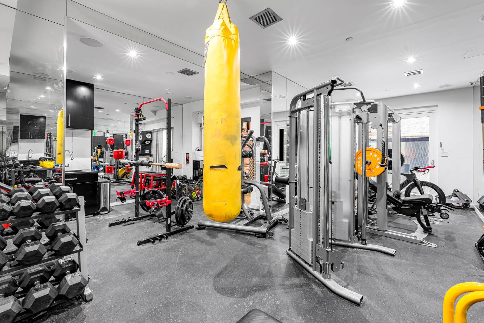 124 East 13th Street, Unit 3 Manhattan, NY 10003 - Photo 23 of 26 a view of a room with gym equipment