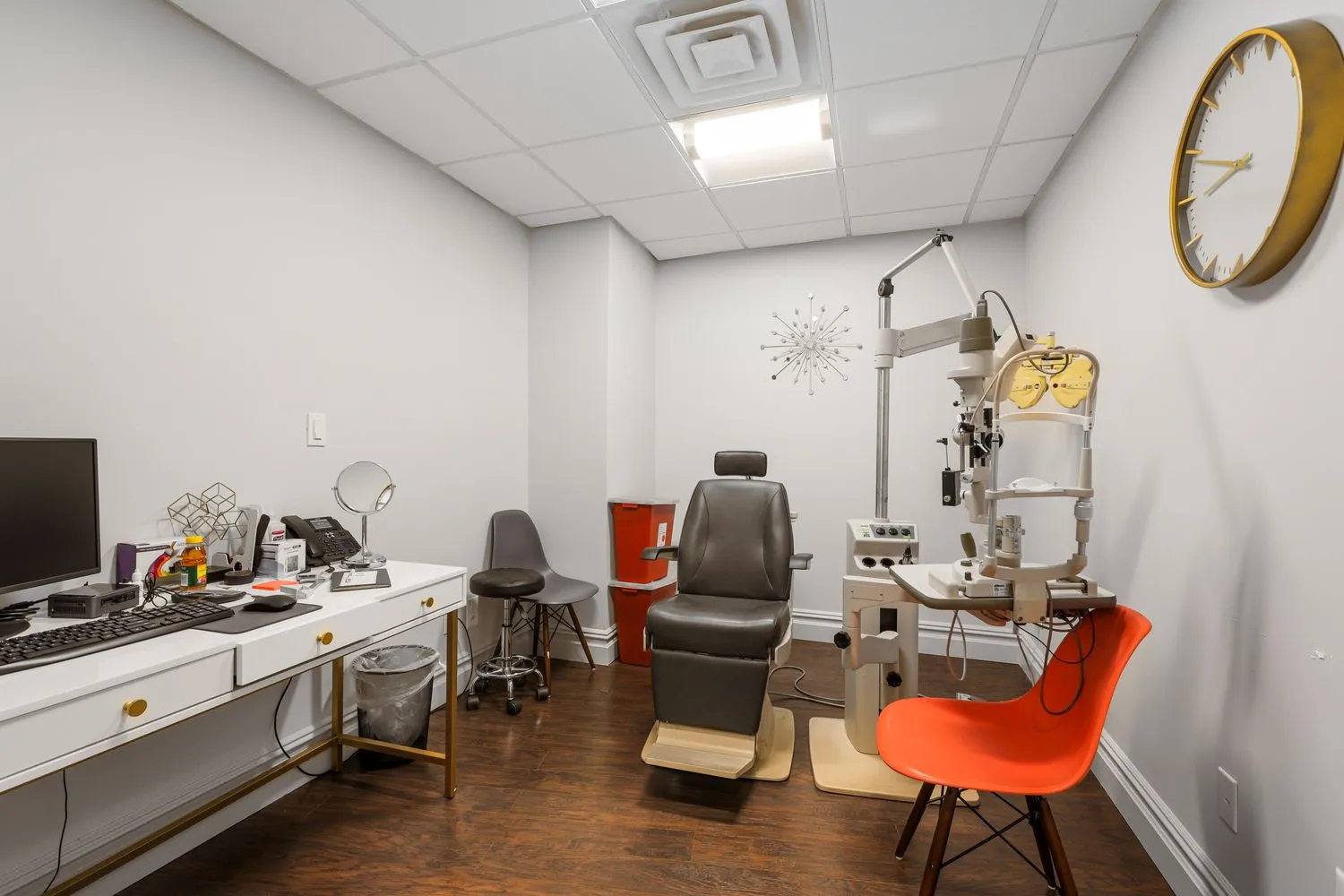 a room with furniture and a flat screen tv