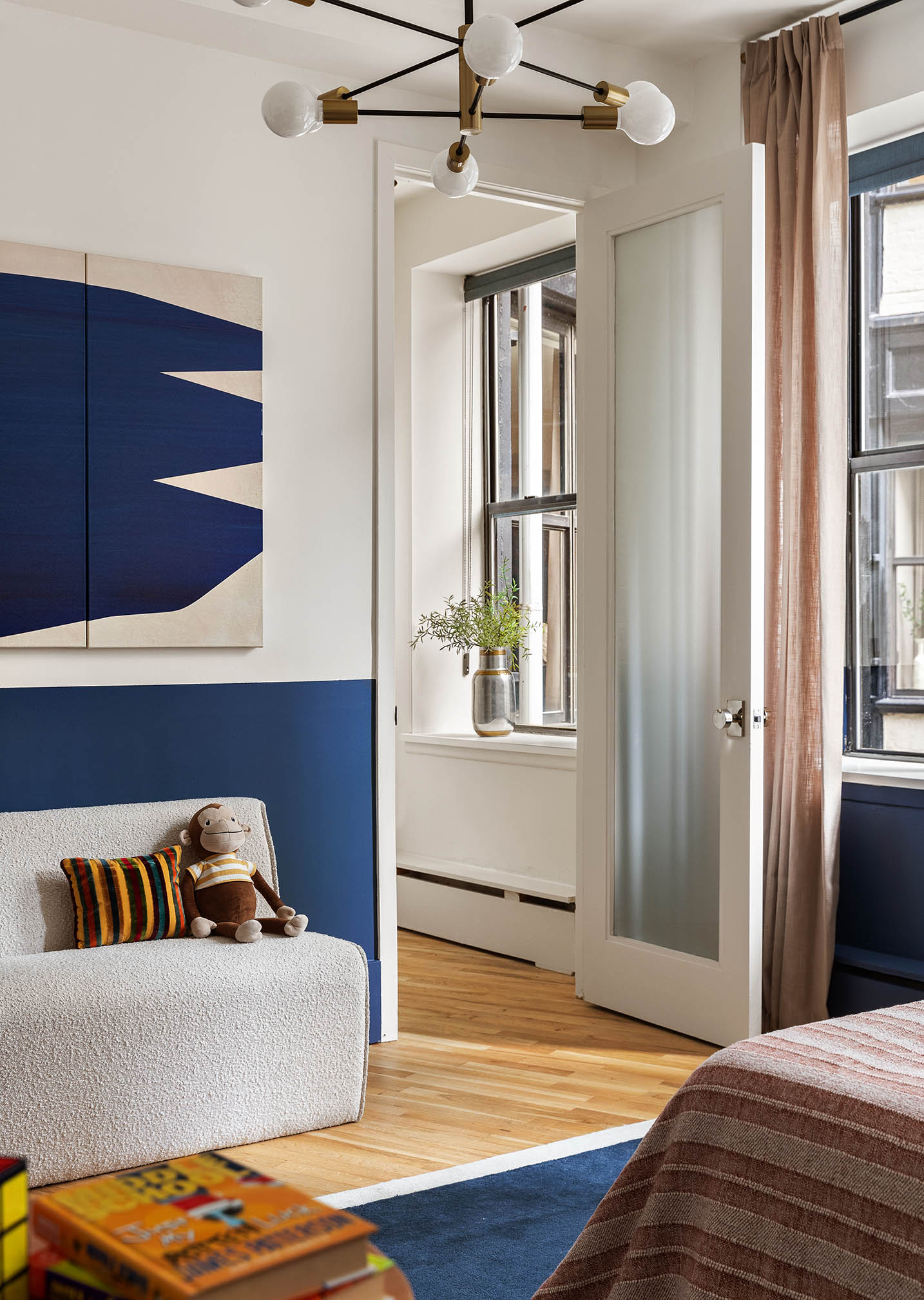 260 West Broadway, Unit 4C Manhattan, NY 10013 - Photo 20 of 28 a bedroom with a bed and window