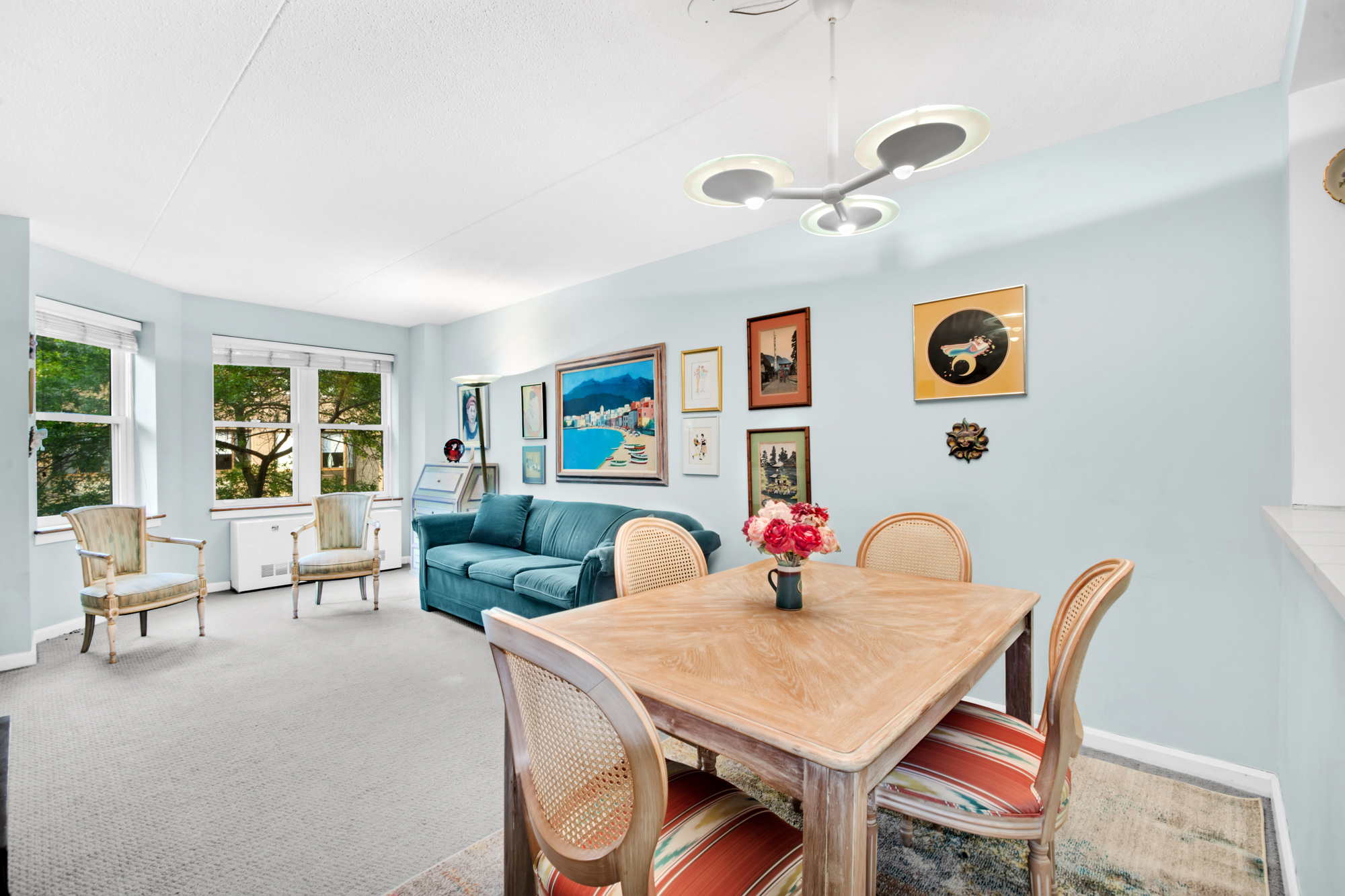 110 West 90th Street, Unit 3M Manhattan, NY 10024 - Photo 2 of 7 a view of a livingroom with furniture and a window