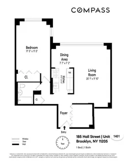 $575,000 | 185 Hall Street | Clinton Hill