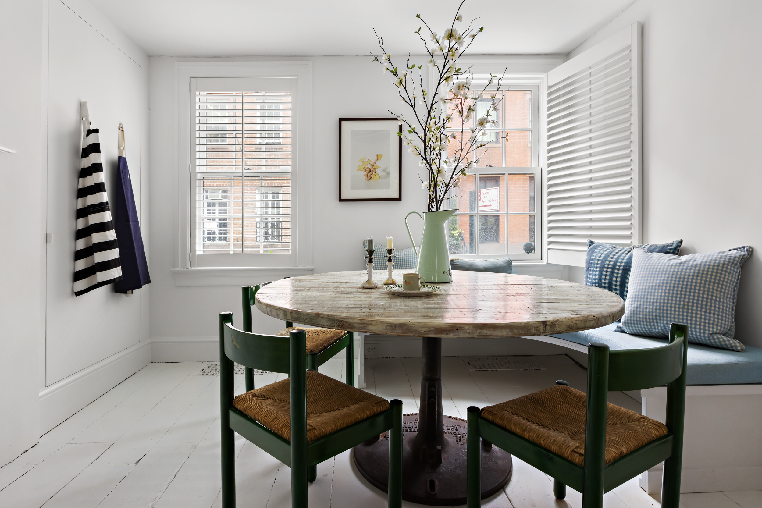 49 Barrow Street Manhattan, NY 10014 - Photo 10 of 25 a view of a dining room with furniture and wooden floor