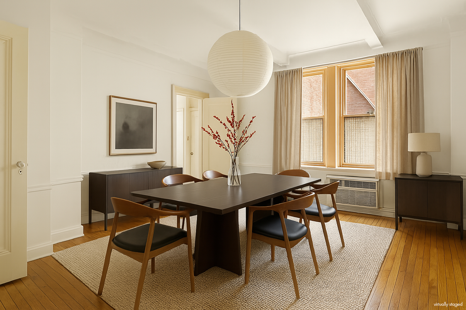 330 West 72nd Street, Unit 7A Manhattan, NY 10023 - Photo 3 of 10 a view of a dining room with furniture and wooden floor
