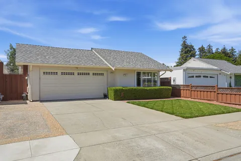 front view of house with yard