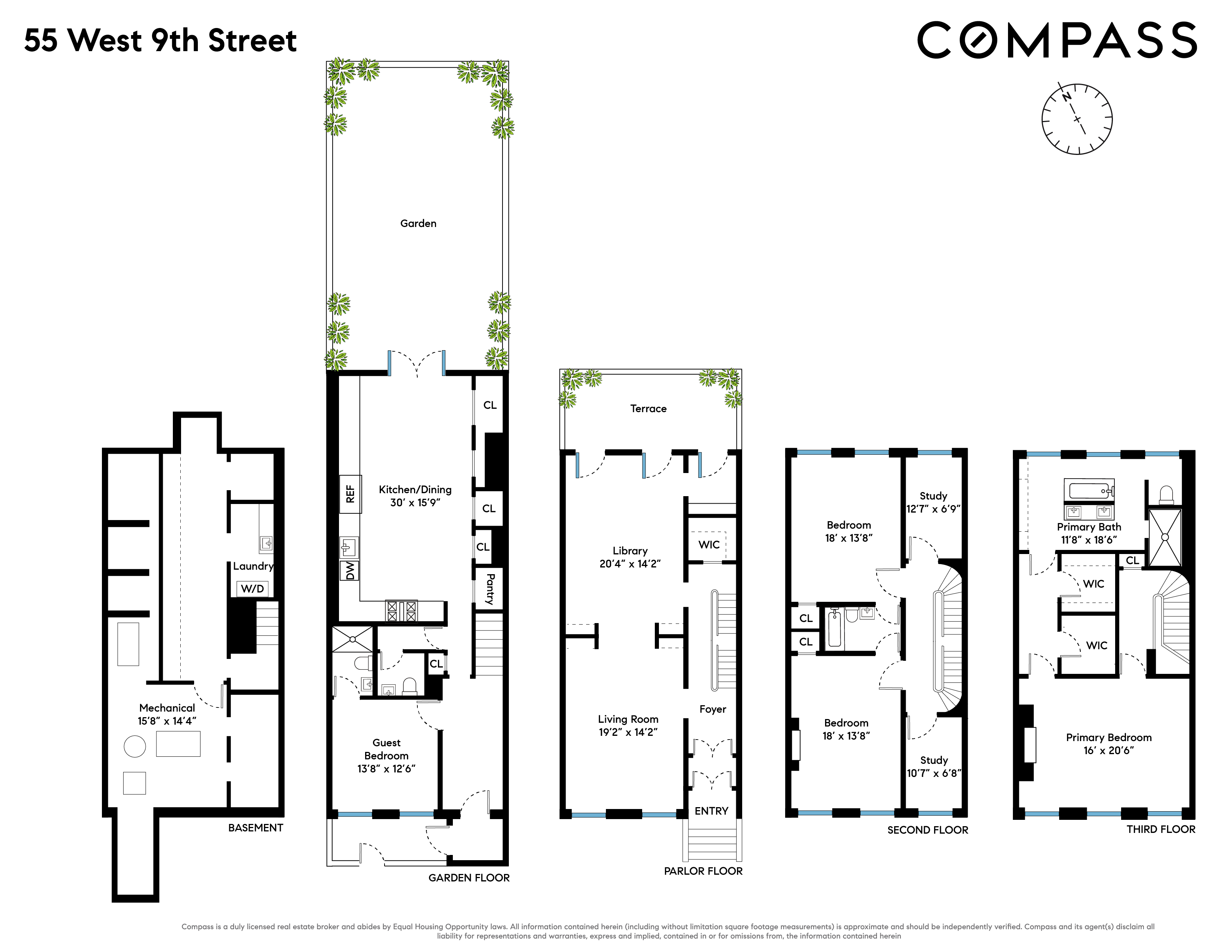 55 West 9th Street Manhattan, NY 10011 - Photo 20 of 20 a black and white photo of a living room