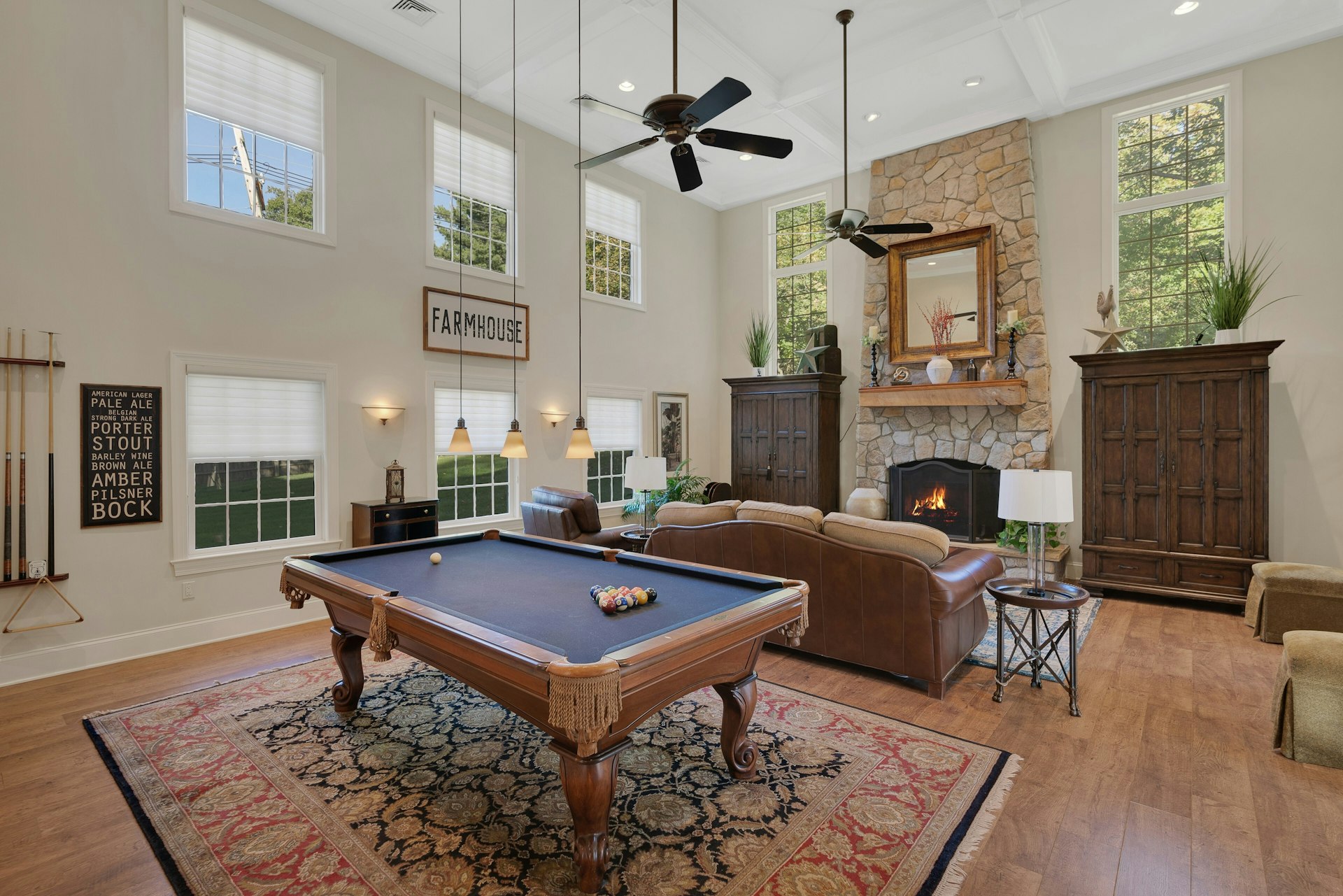 29 Evergreen Lane Watchung, NJ 07069 - Photo 8 of 54 a living room with furniture a fireplace and a table