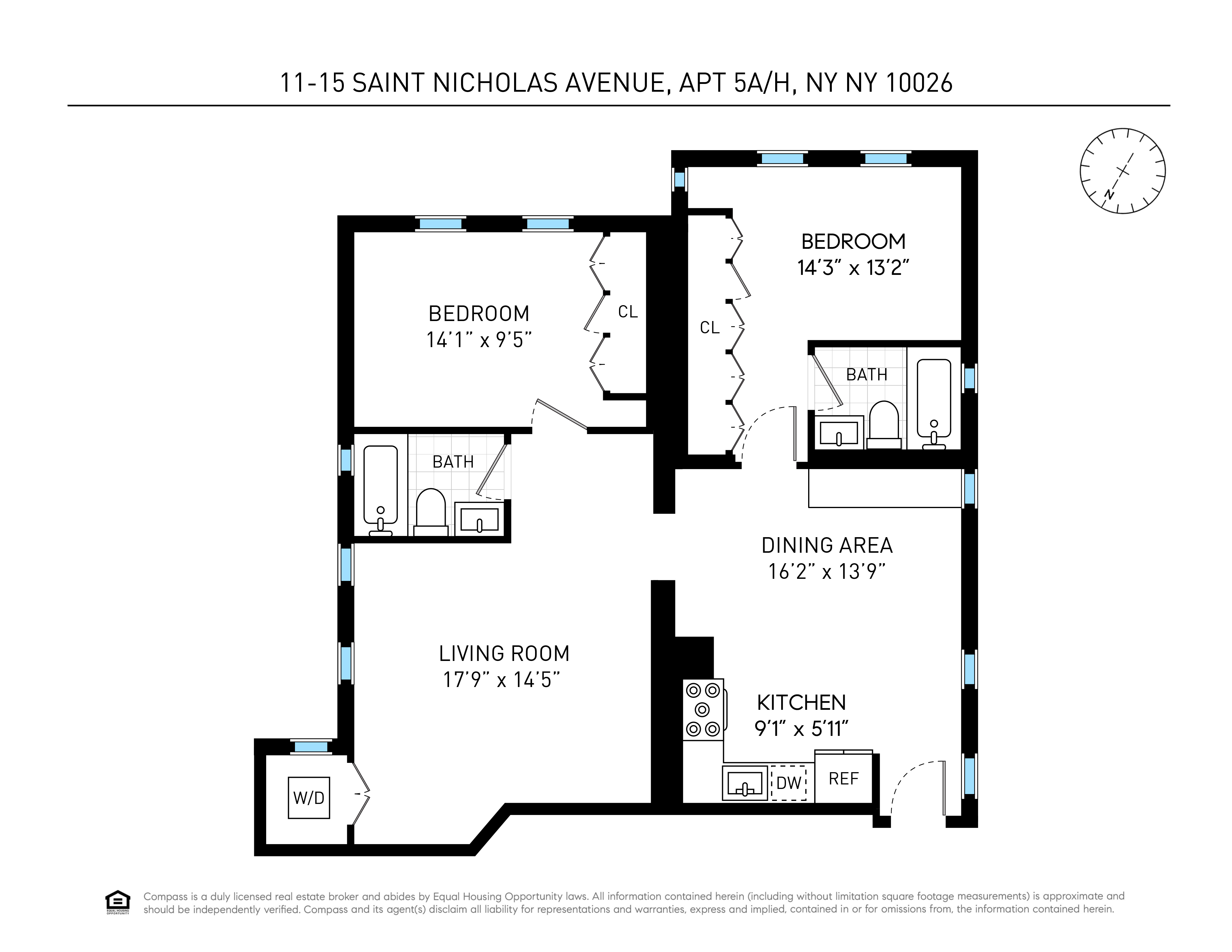 11 St Nicholas Avenue, Unit 5A/5H Manhattan, NY 10026 - Photo 6 of 6