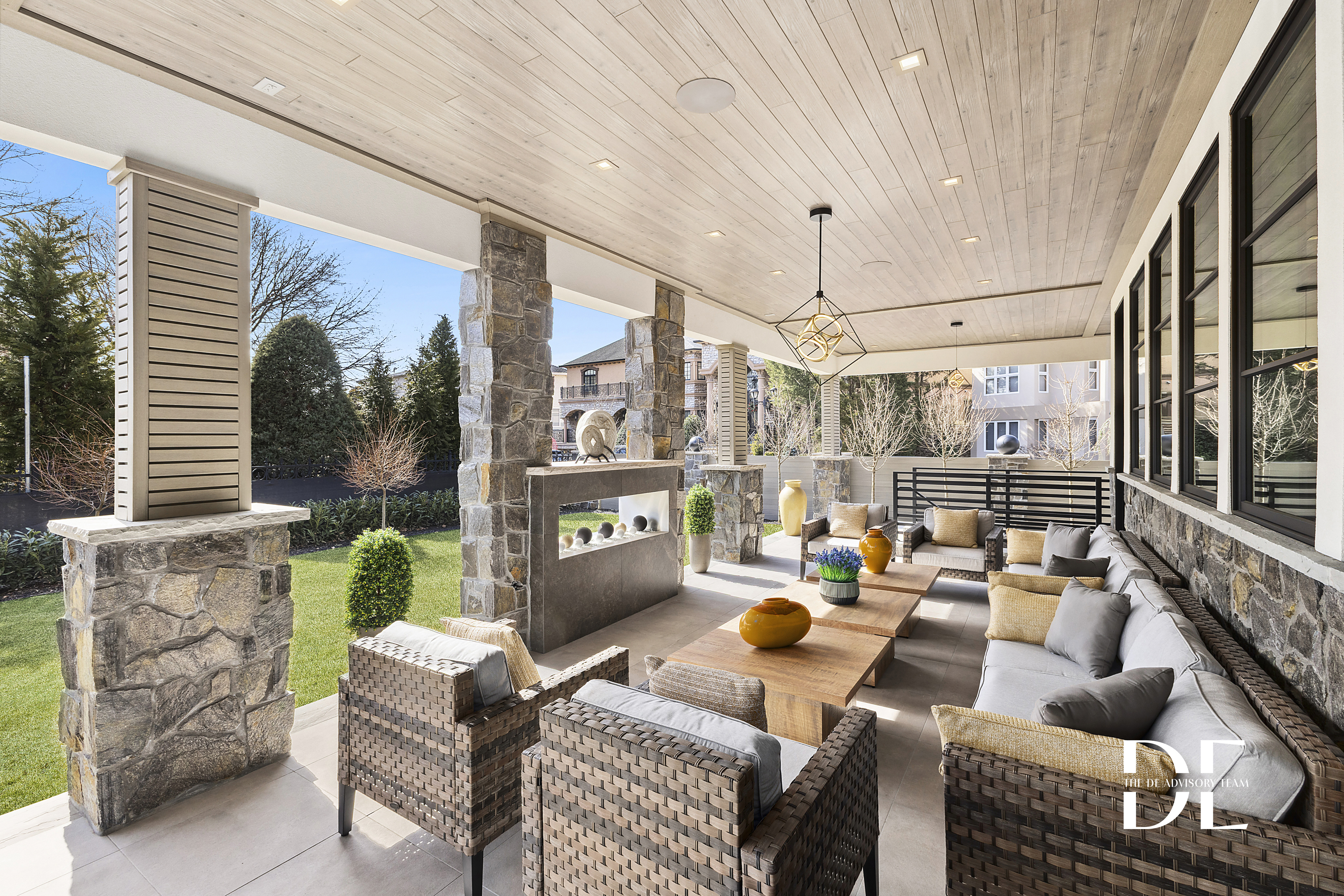 52 Nicolosi Loop Staten Island, NY 10312 - Photo 21 of 23 a outdoor living space with patio furniture and a potted plant