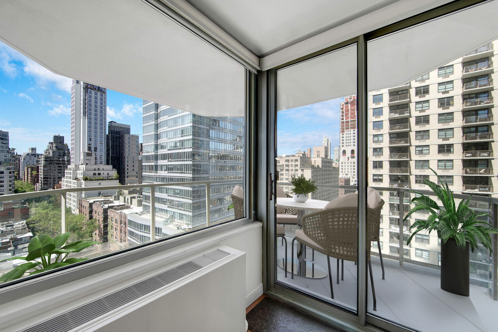 300 East 74th Street, Unit 14F Manhattan, NY 10021 - Photo 11 of 13 a view of a city from a balcony