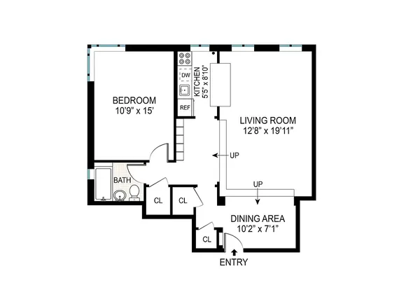 $5,400 | 155 West 20th Street, Unit 6K | Chelsea